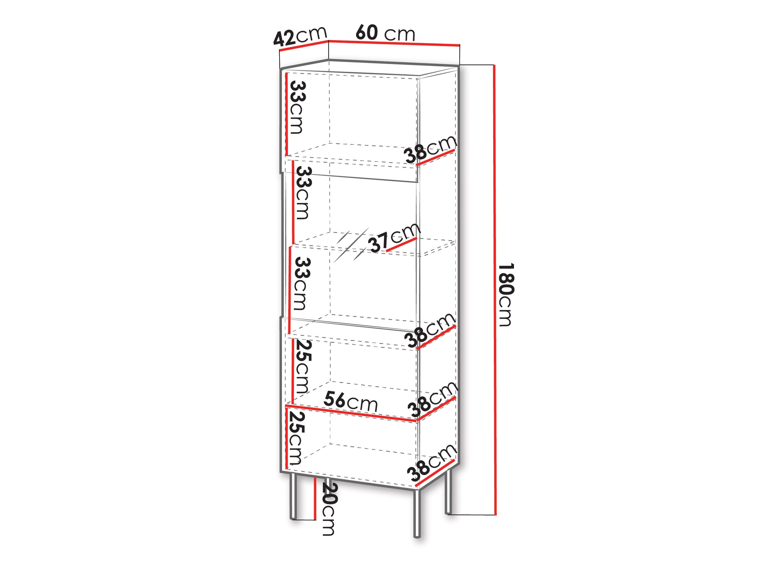 Етажерка Evavese 108 (Бежов)