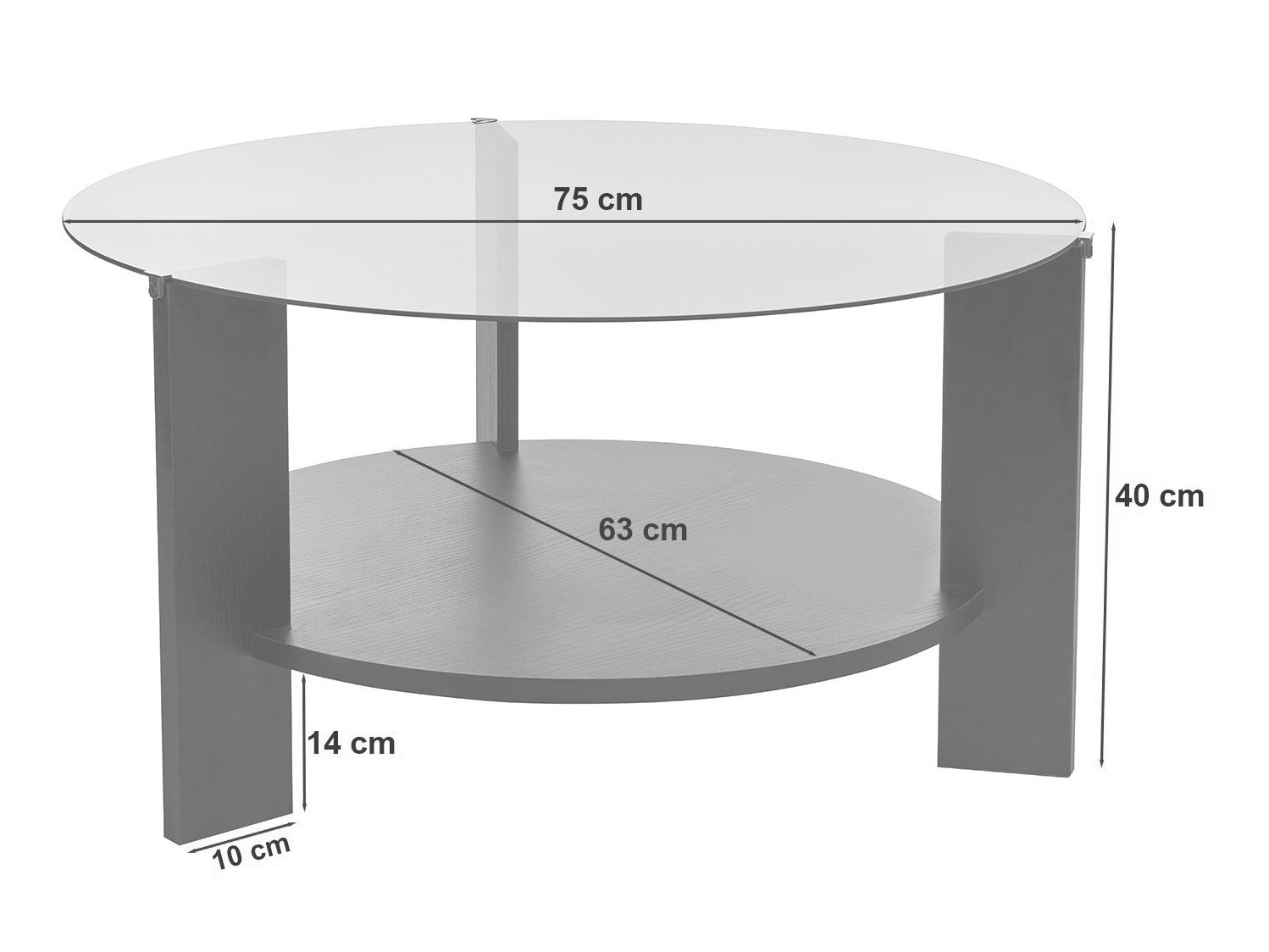 Масичка за кафе Novato 118 (II)