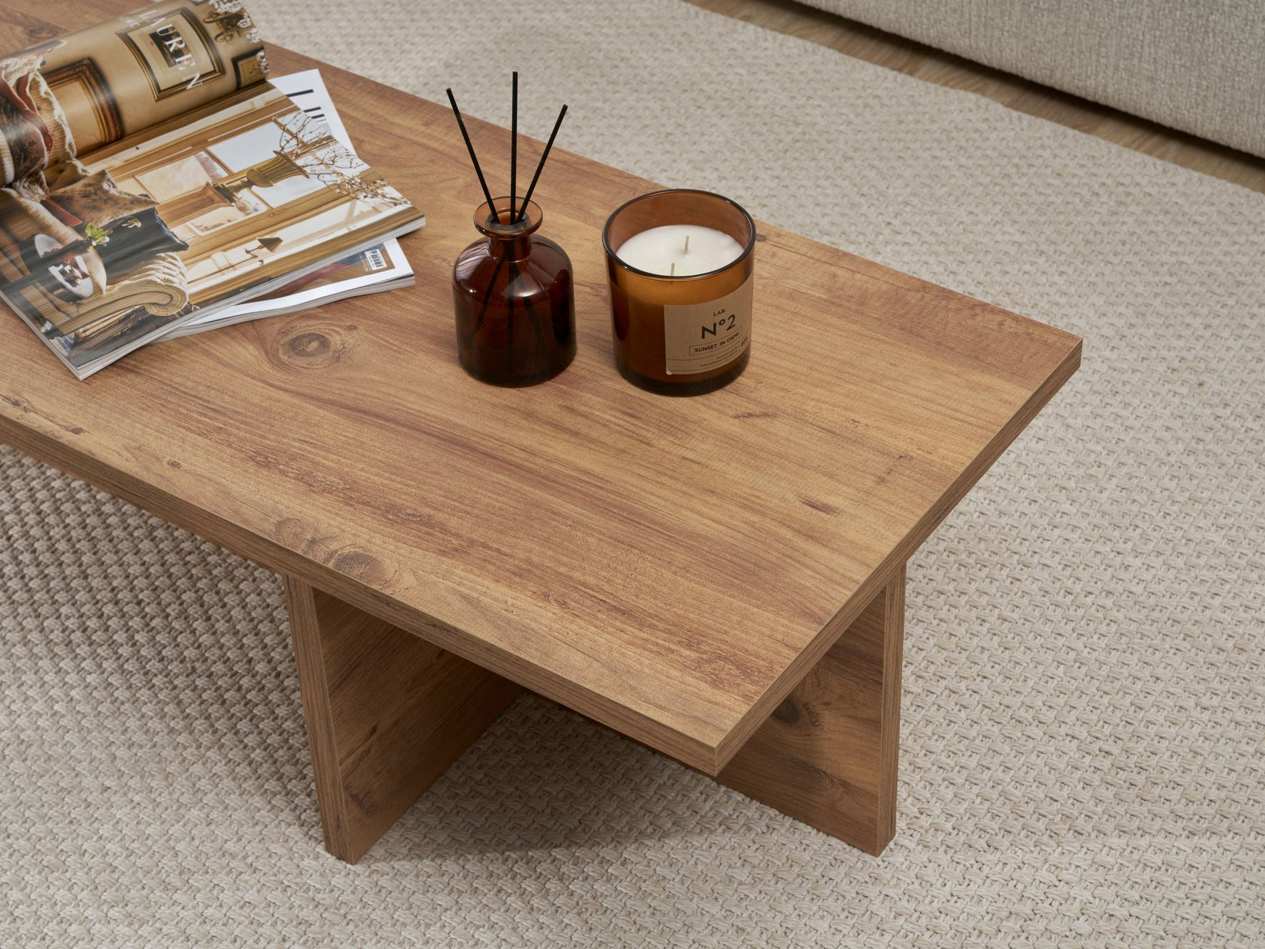 Масичка за кафе Novato 136 (Бор)