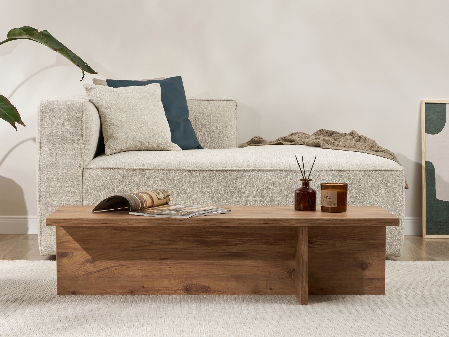 Масичка за кафе Novato 136 (Бор)