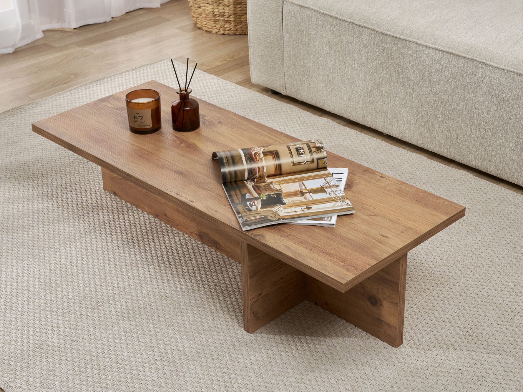 Масичка за кафе Novato 136 (Бор)