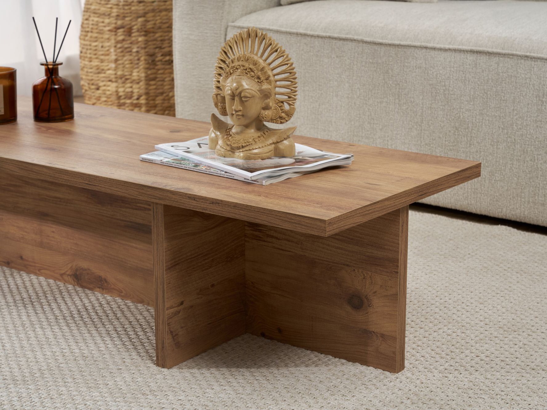 Масичка за кафе Novato 136 (Бор)