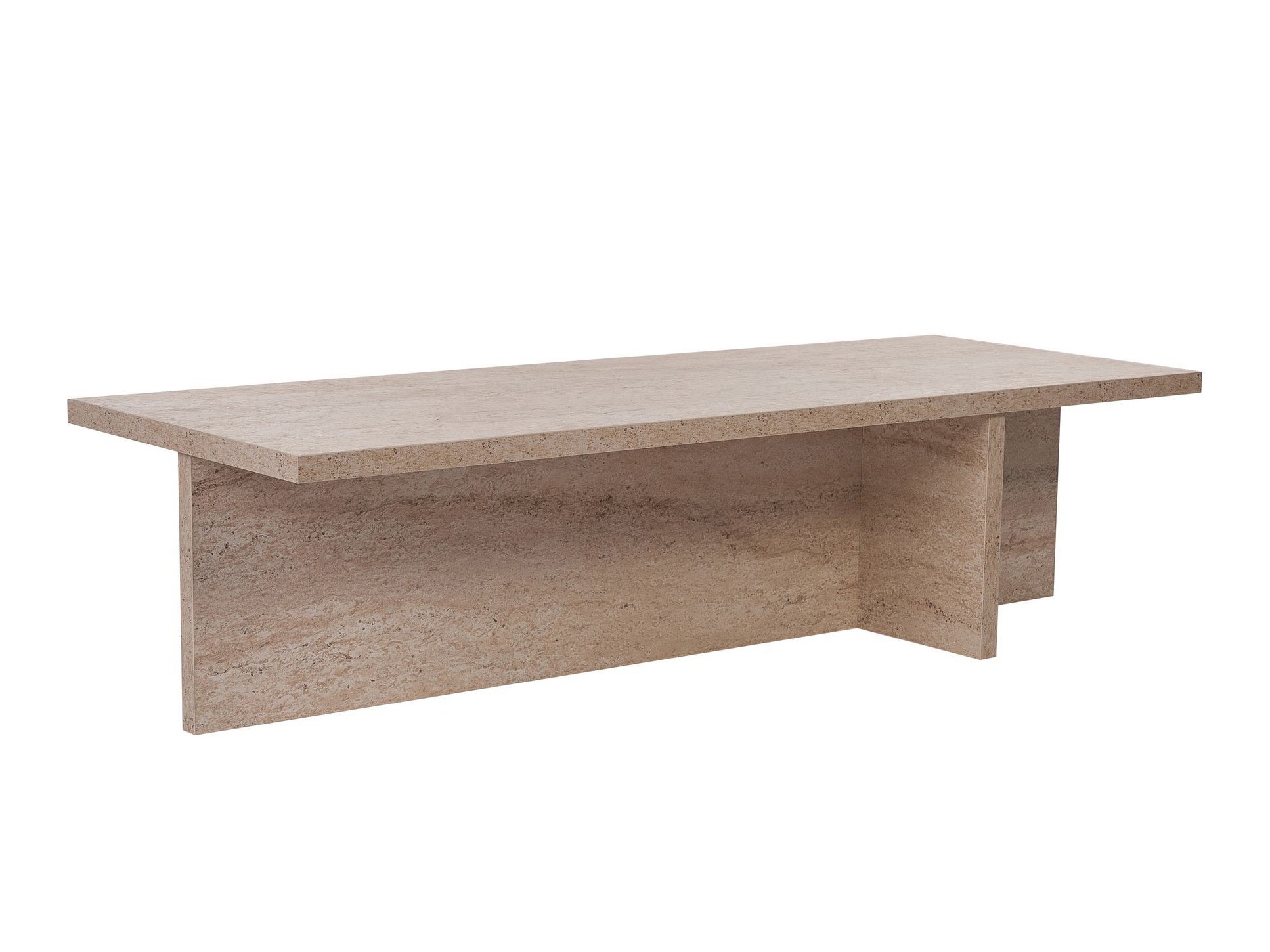 Масичка за кафе Novato 136 (Лек травертин)