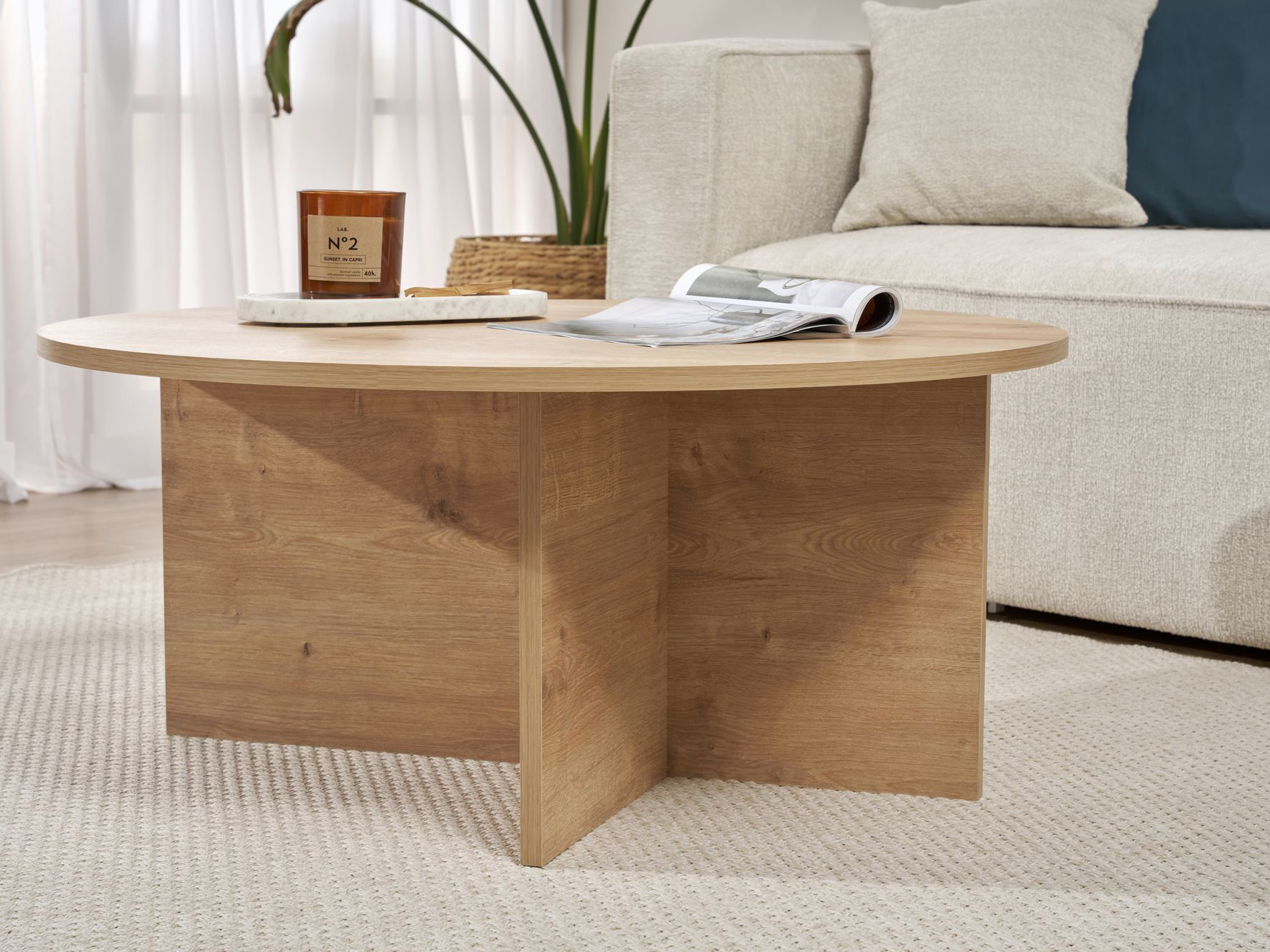 Масичка за кафе Novato 137 (Дъб)