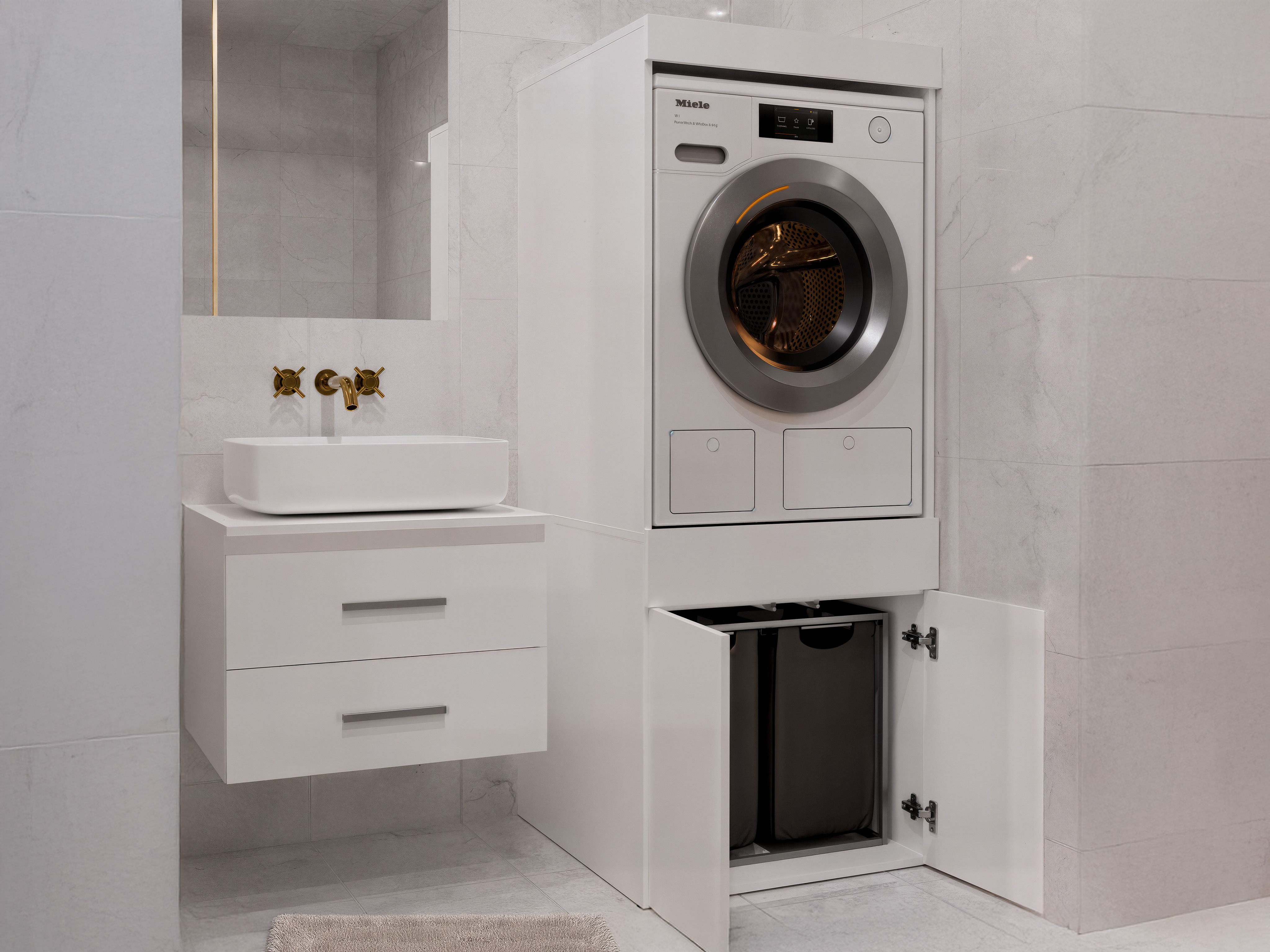 Шкаф за баня Mandeville 355