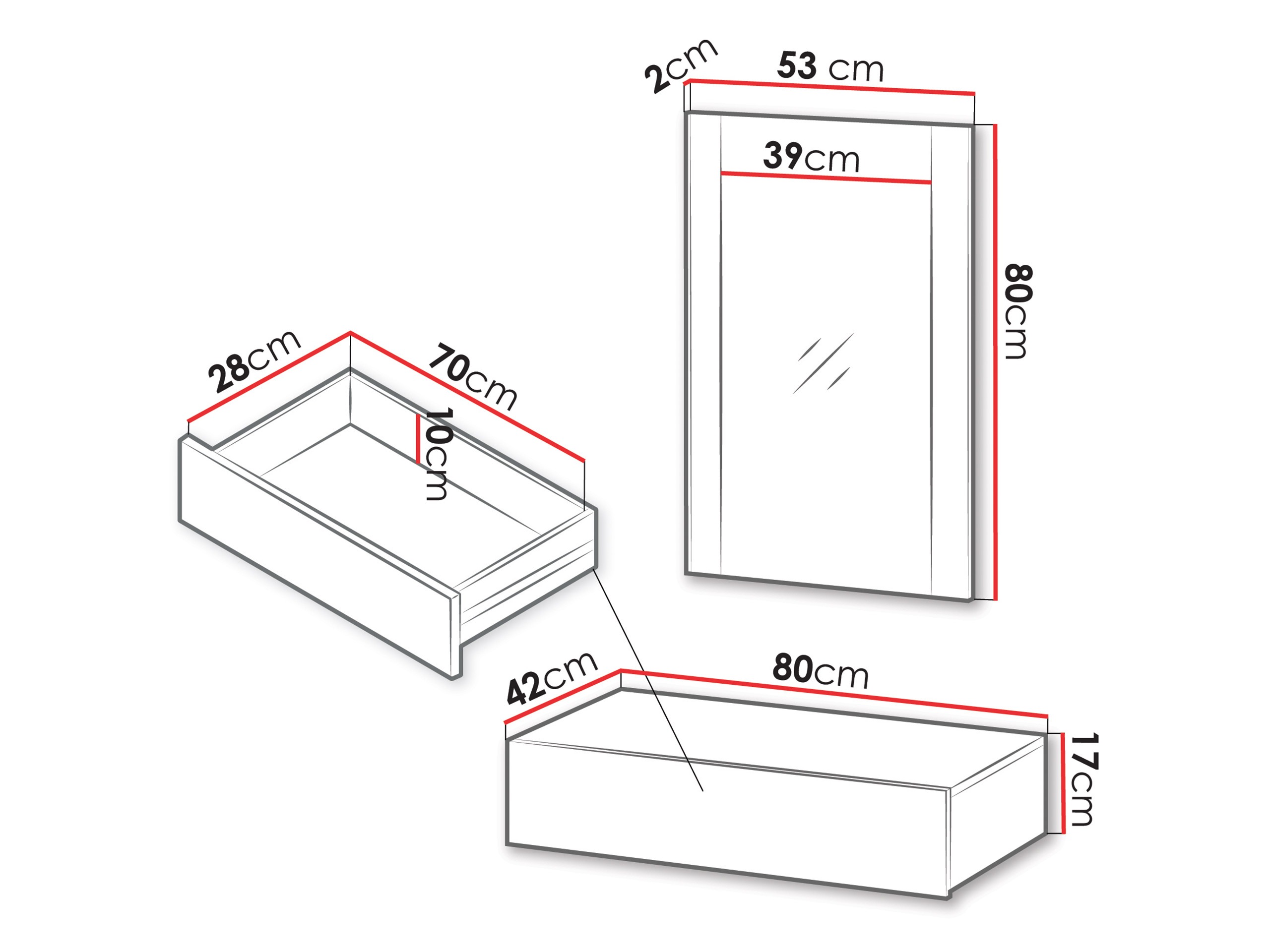 Тоалетка Evavese 109 (Бежов)