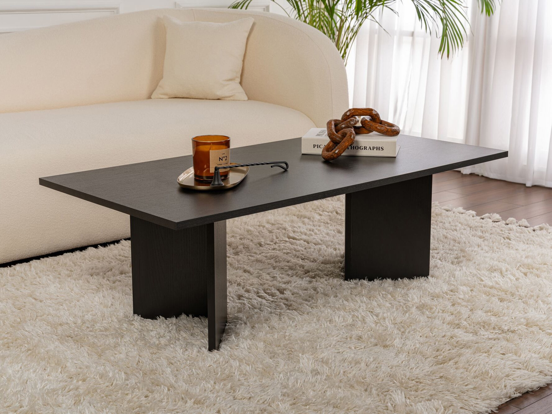 Масичка за кафе Novato 132 (Черен)