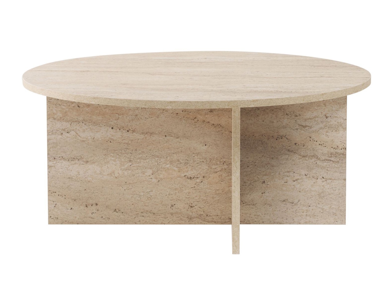 Масичка за кафе Novato 137 (Лек травертин)