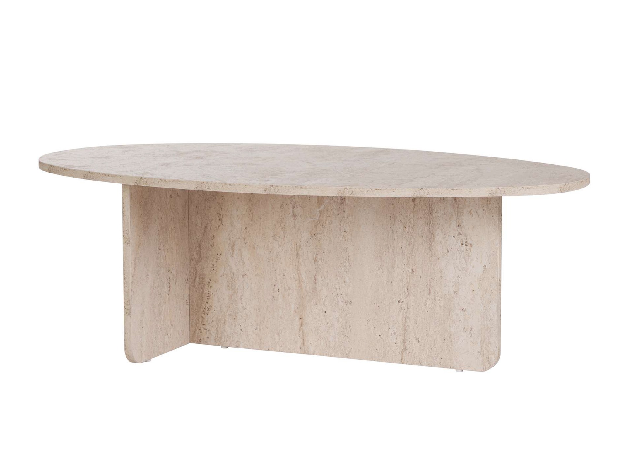 Масичка за кафе Novato 139 (Лек травертин)