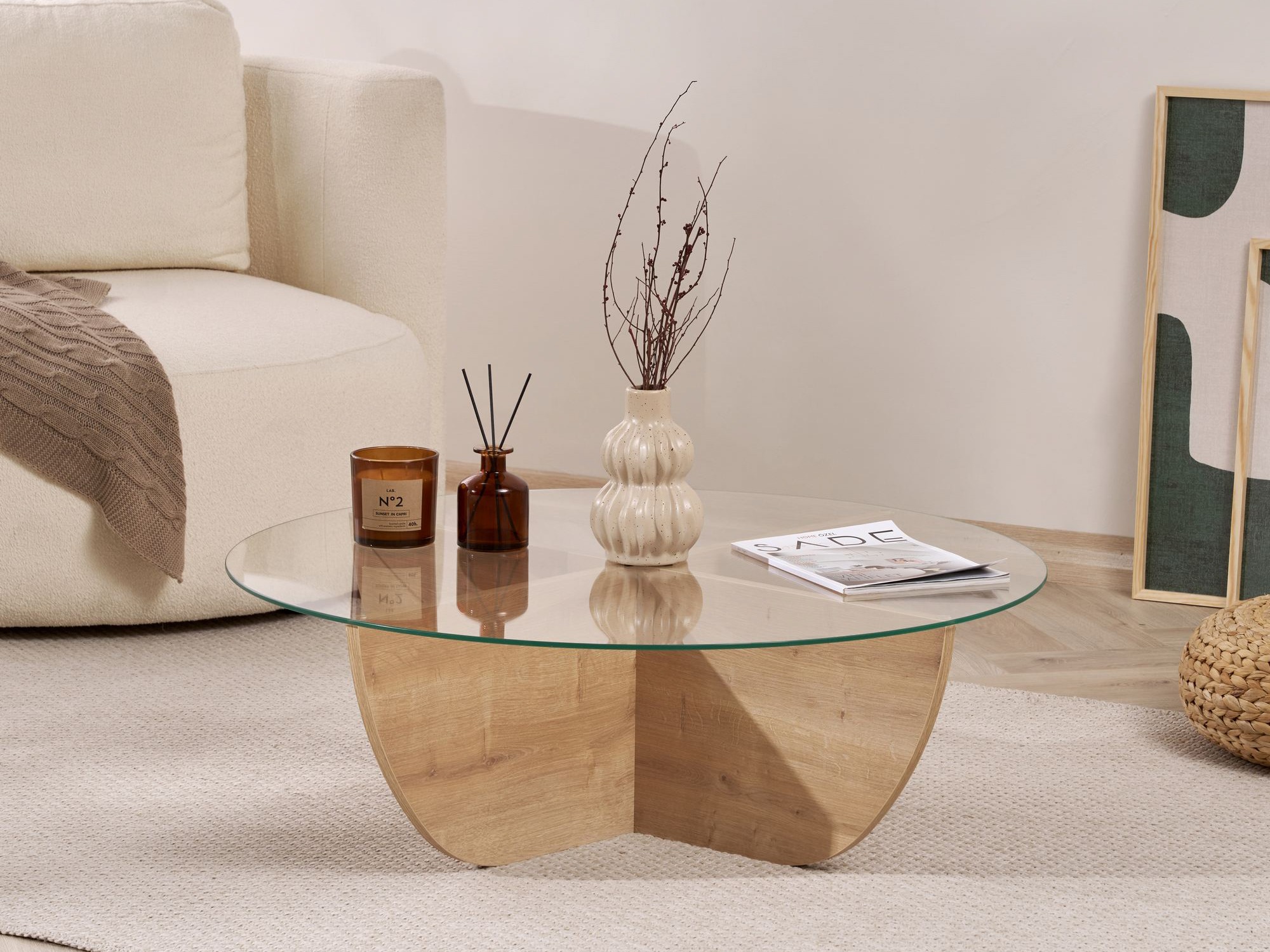 Масичка за кафе Novato 140 (Дъб)