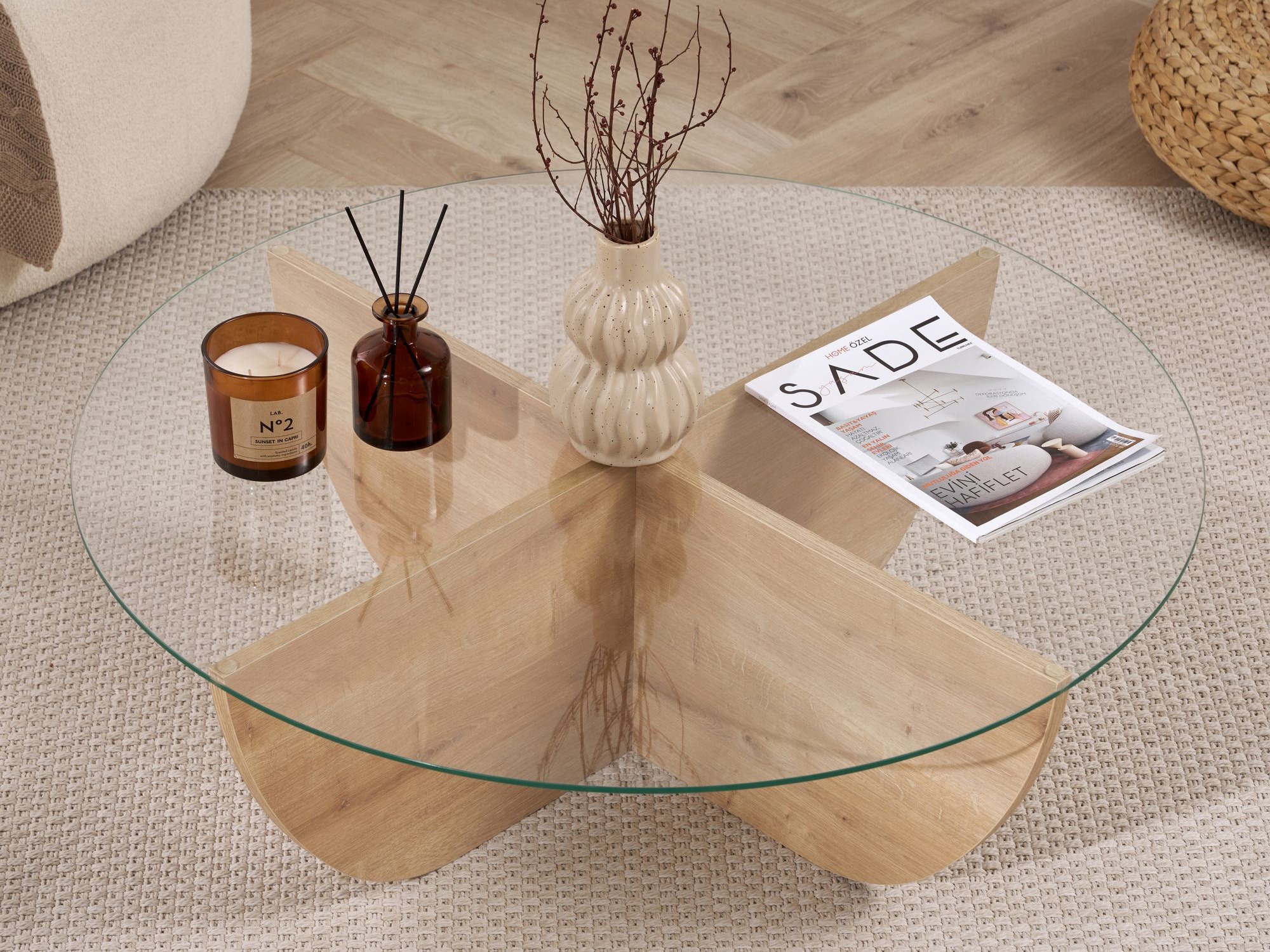 Масичка за кафе Novato 140 (Дъб)