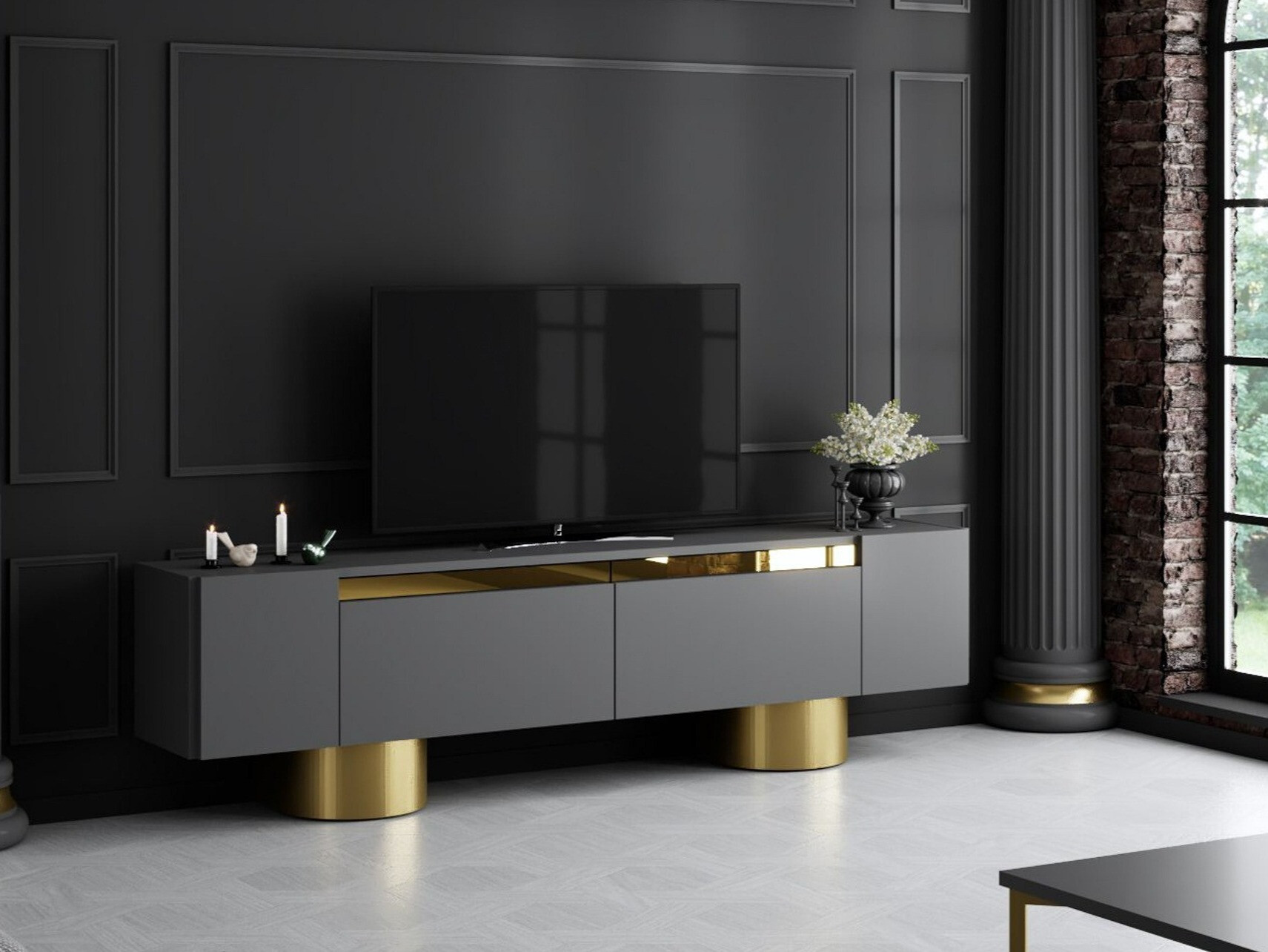 ТВ шкаф Kailua 2669 (Антрацит)