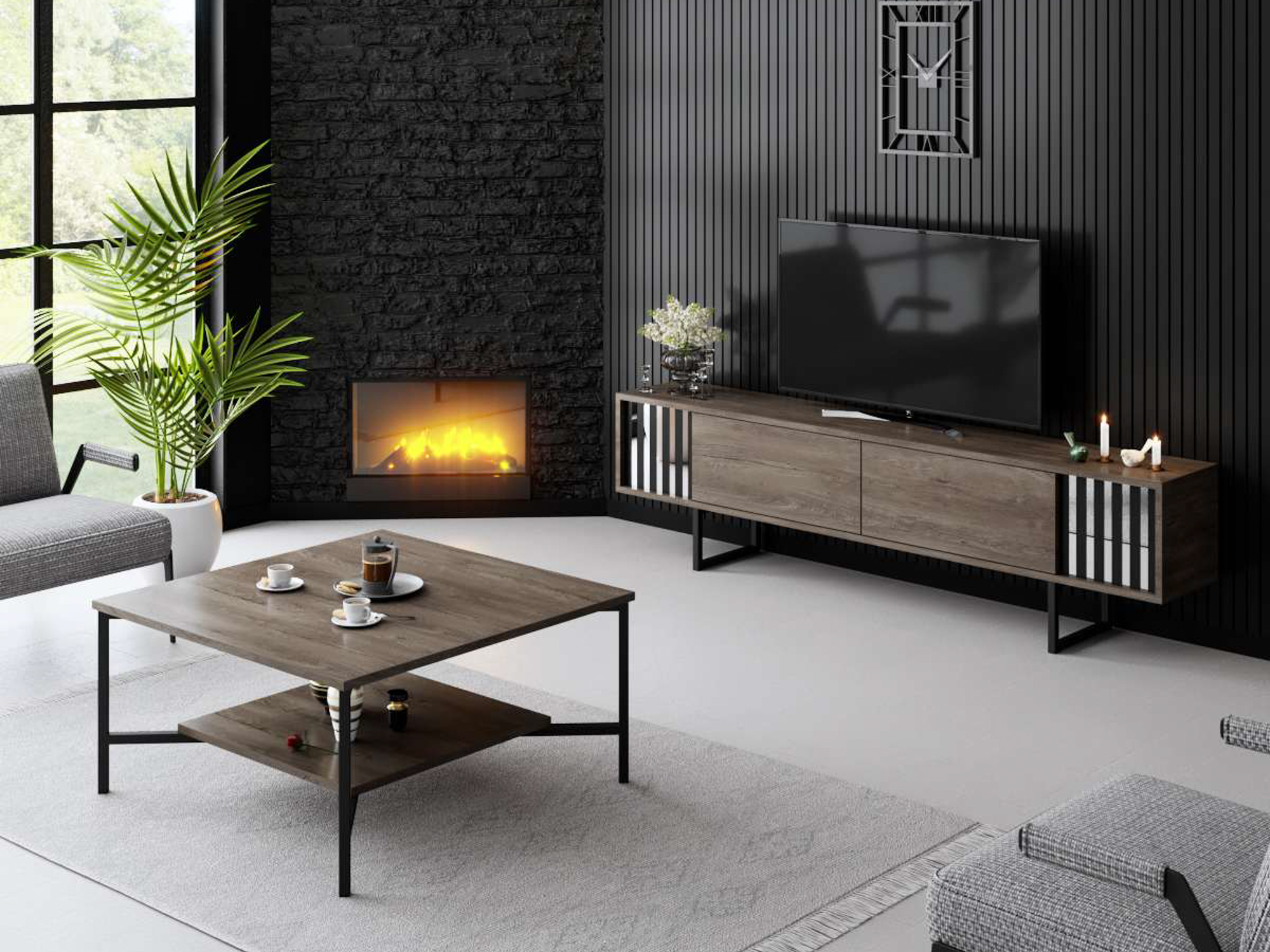 ТВ шкаф Kailua 2671 (Орех)