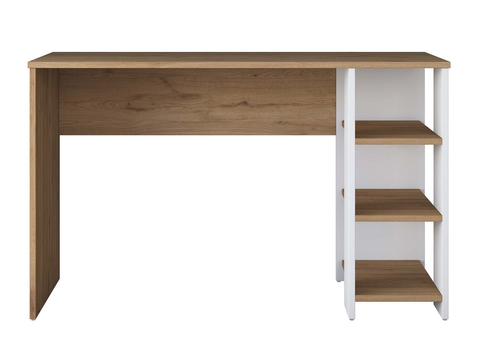 Офис бюро Catdelu 109 (Бял + Орех)