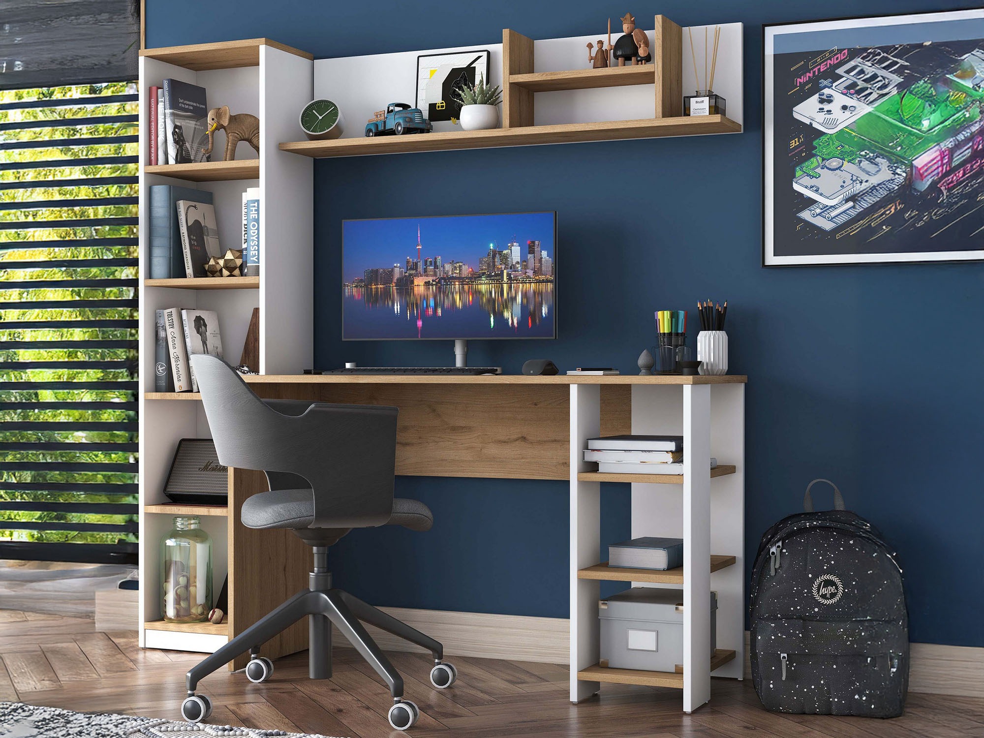 Комплект за домашен офис Catdelu 110