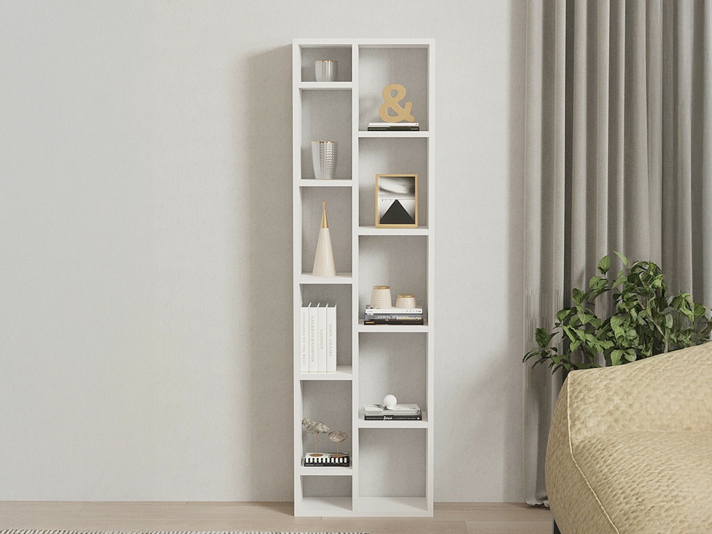 Етажерка Kailua 2686 (Бял)