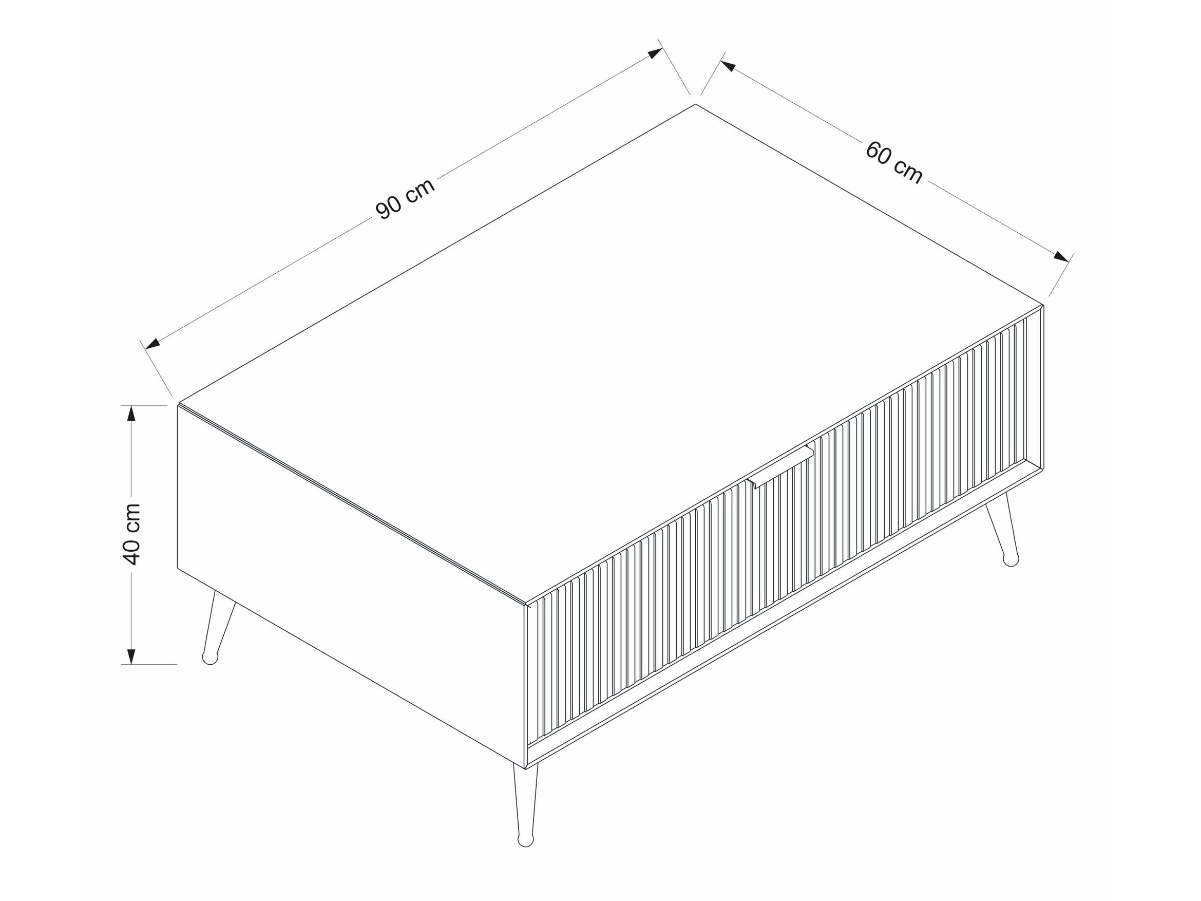 Масичка за кафе Kailua 2692