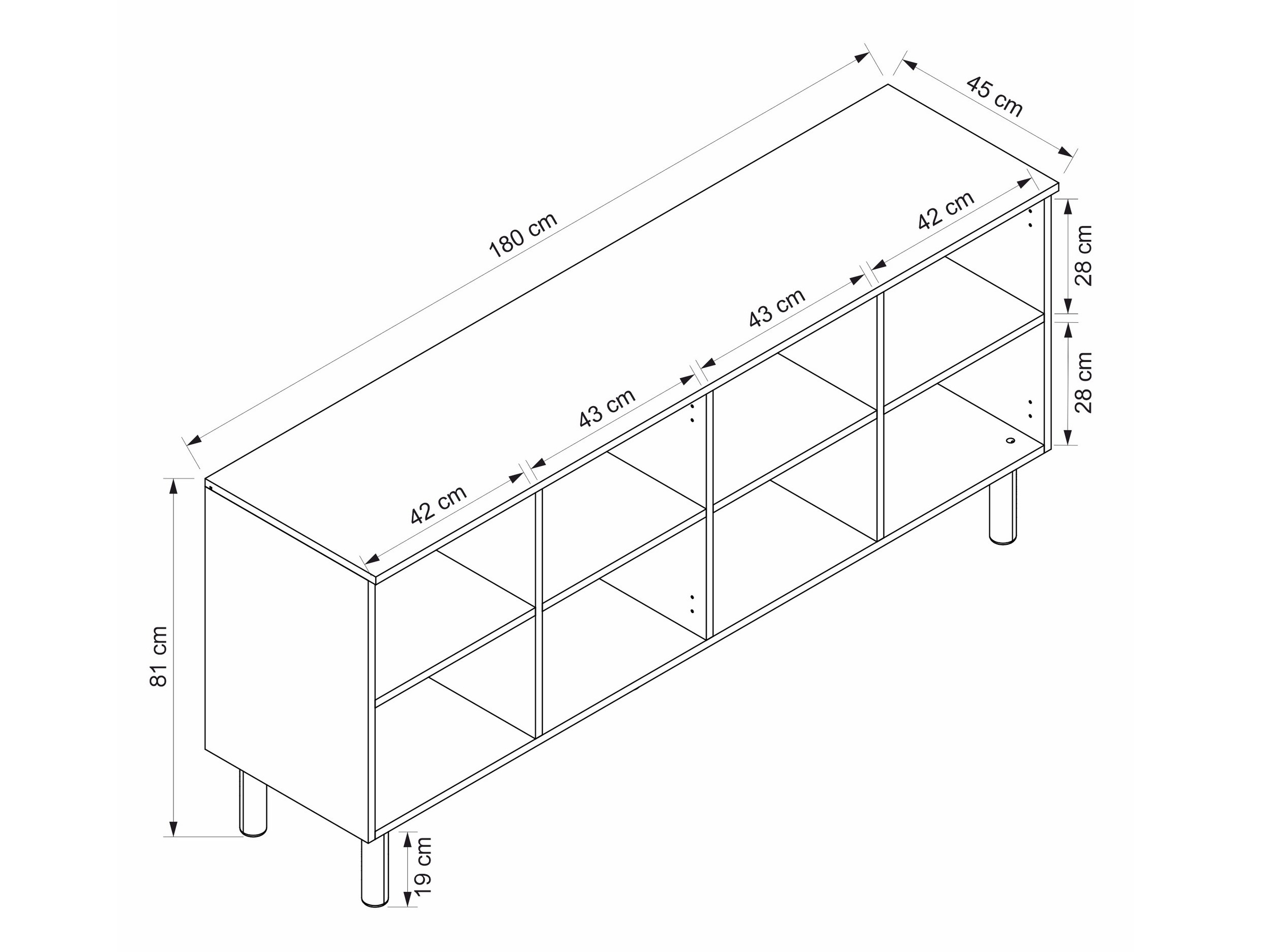Шкаф Kailua 2693