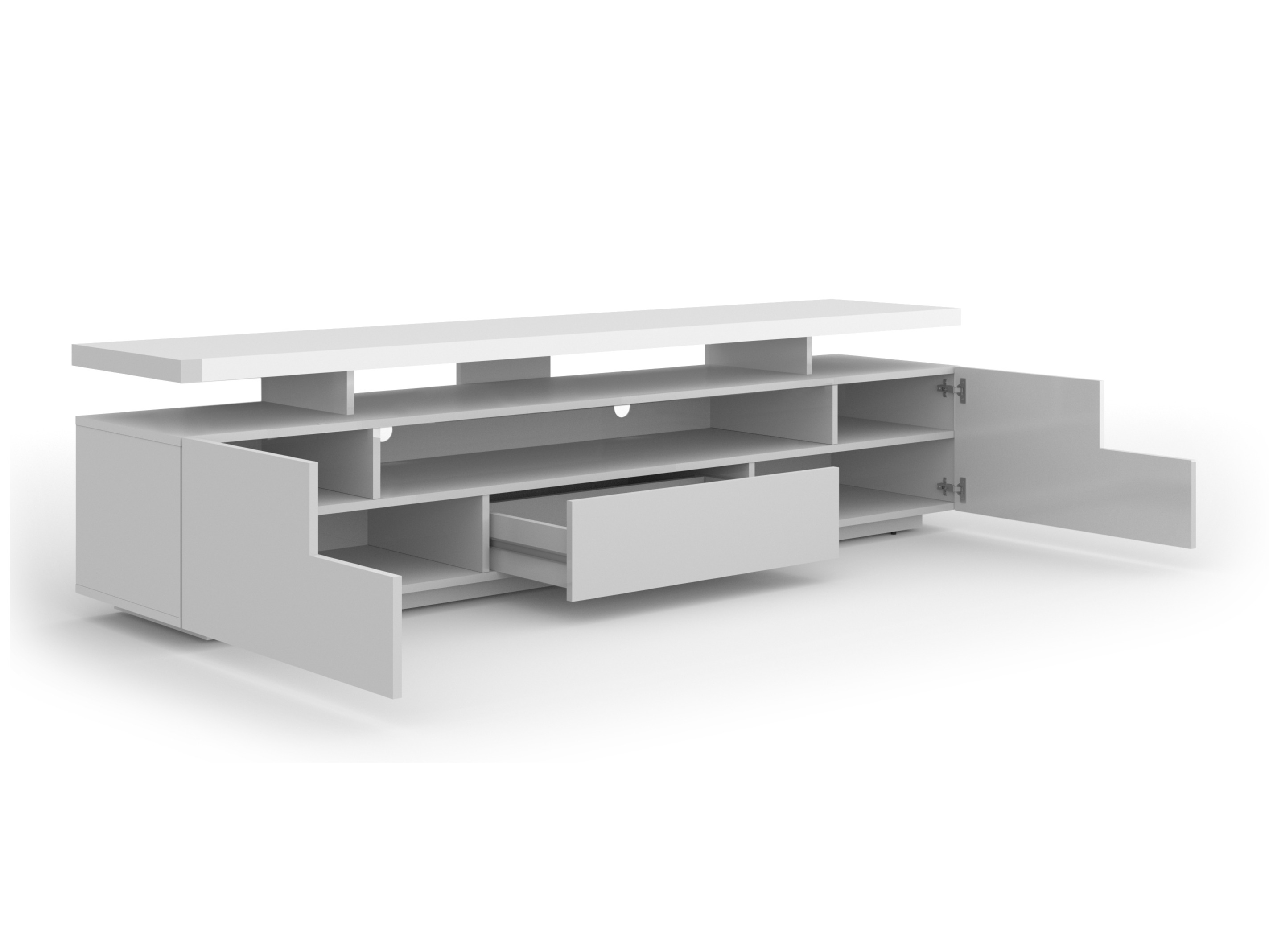 ТВ шкаф Buffalo 175 (Бял гланц)