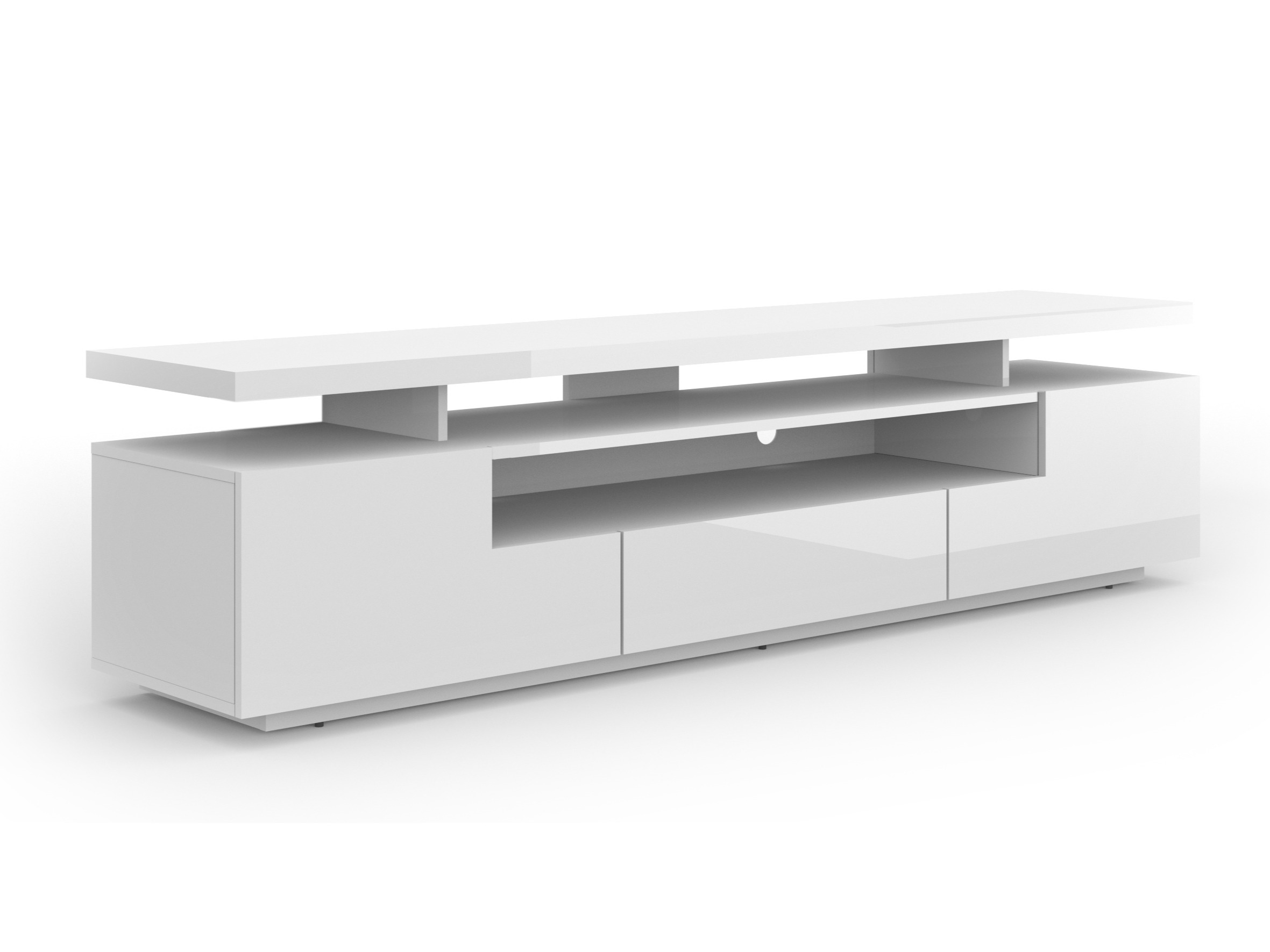 ТВ шкаф Buffalo 175 (Бял гланц)