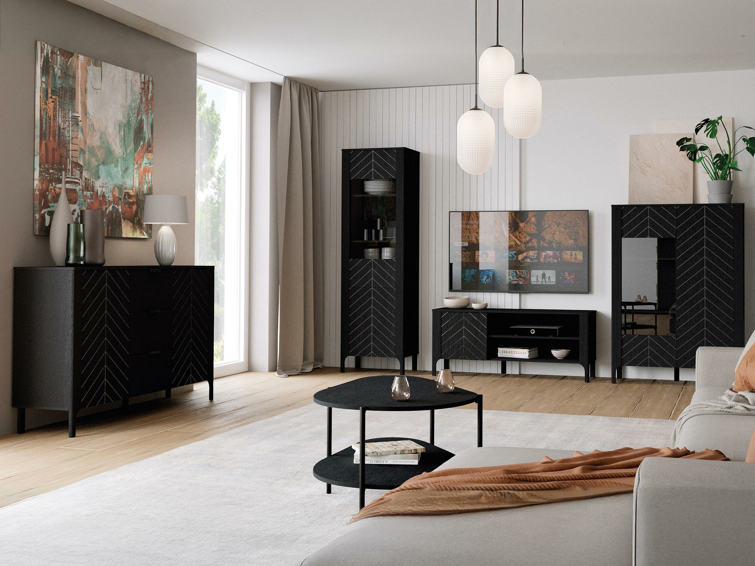 Масичка за кафе Mavtoru 109 (Черен)