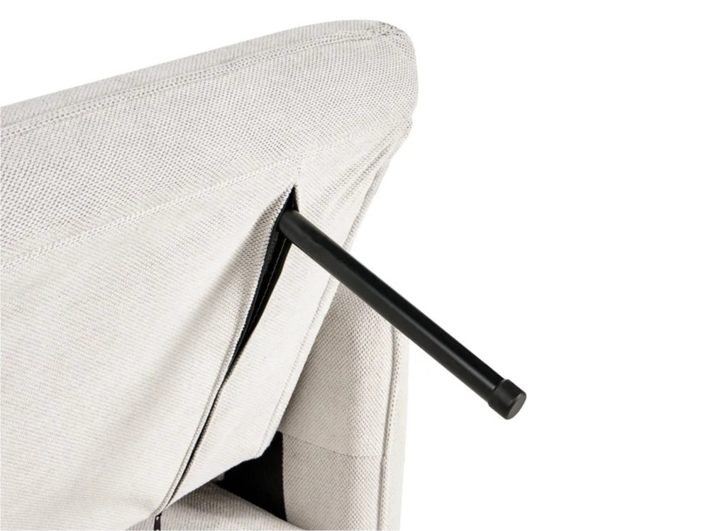 Разтегателен диван Berwyn 2908 (Бял)