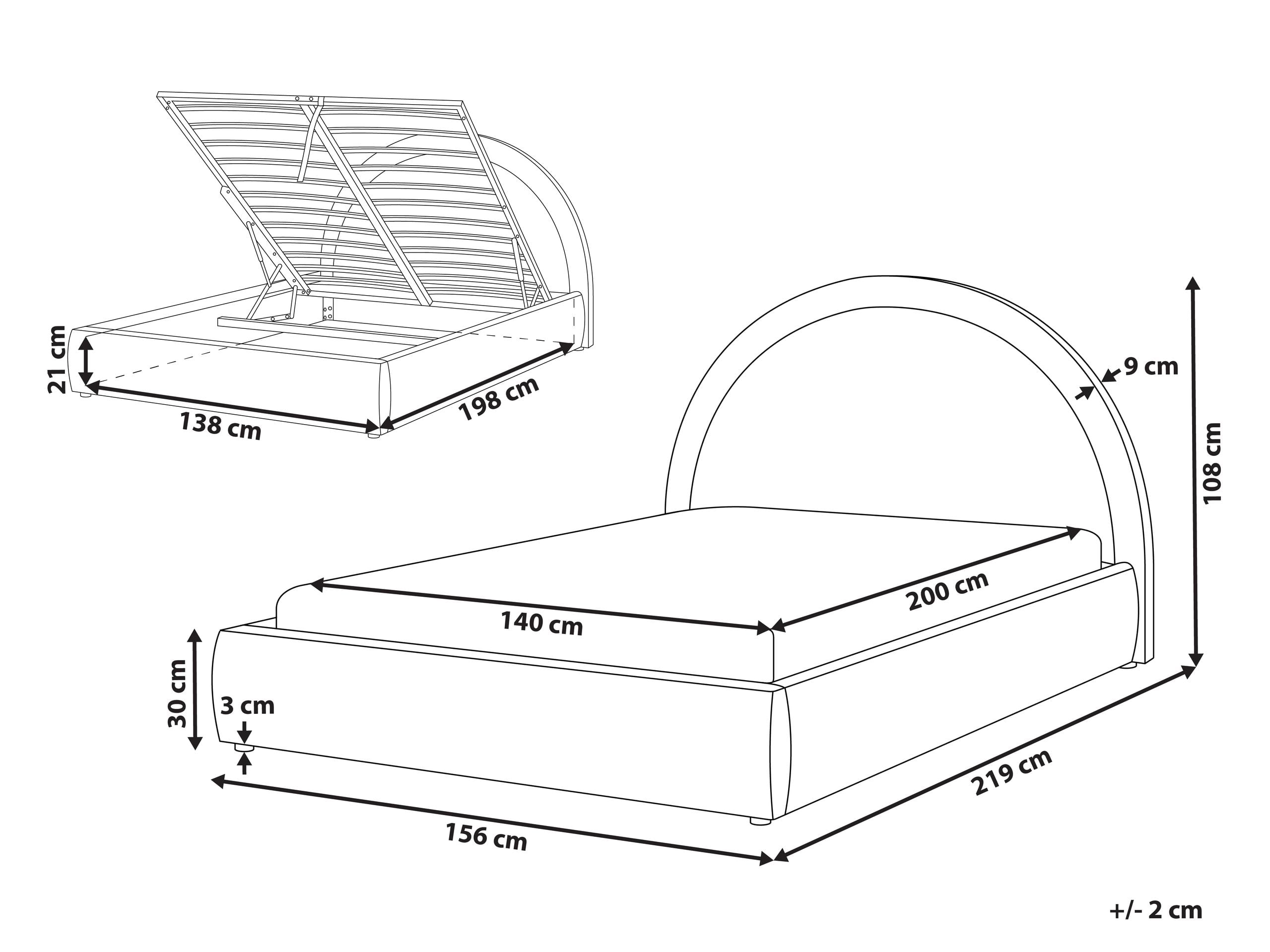 Легло Berwyn 2909 (Светло бежово)