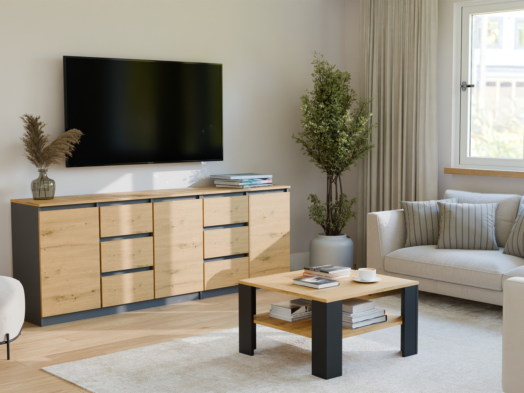 Масичка за кафе Mandeville 358