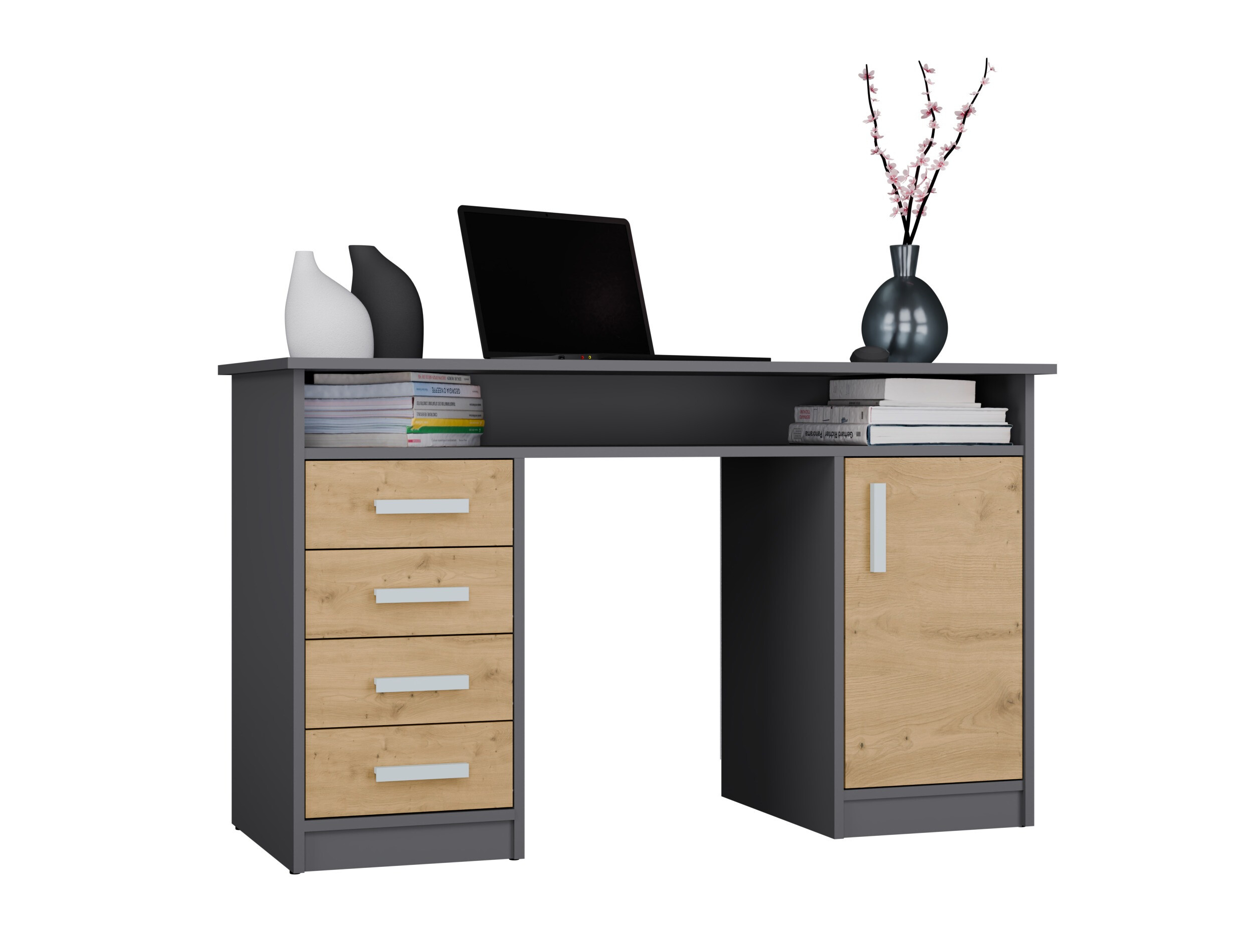 Офис бюро Mandeville 329 (Artisan дъб + Антрацит)