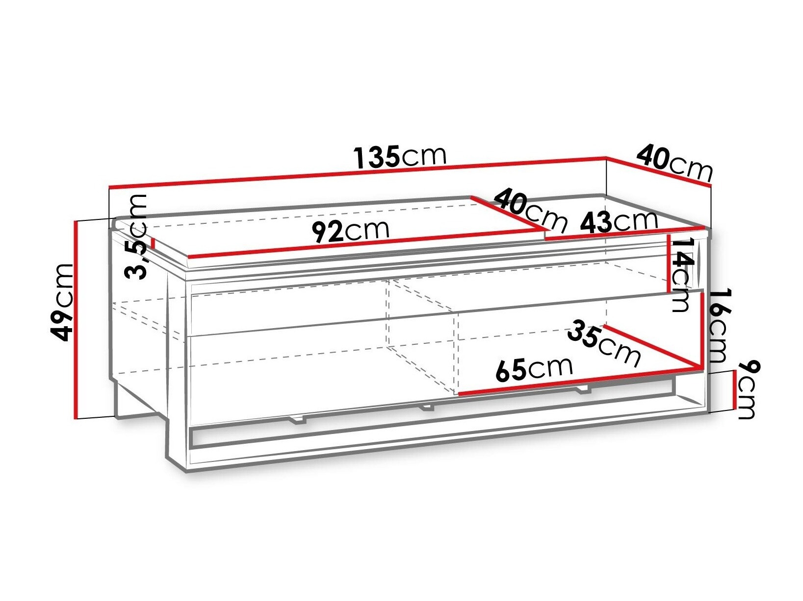 Шкаф за обувки Luliru 146