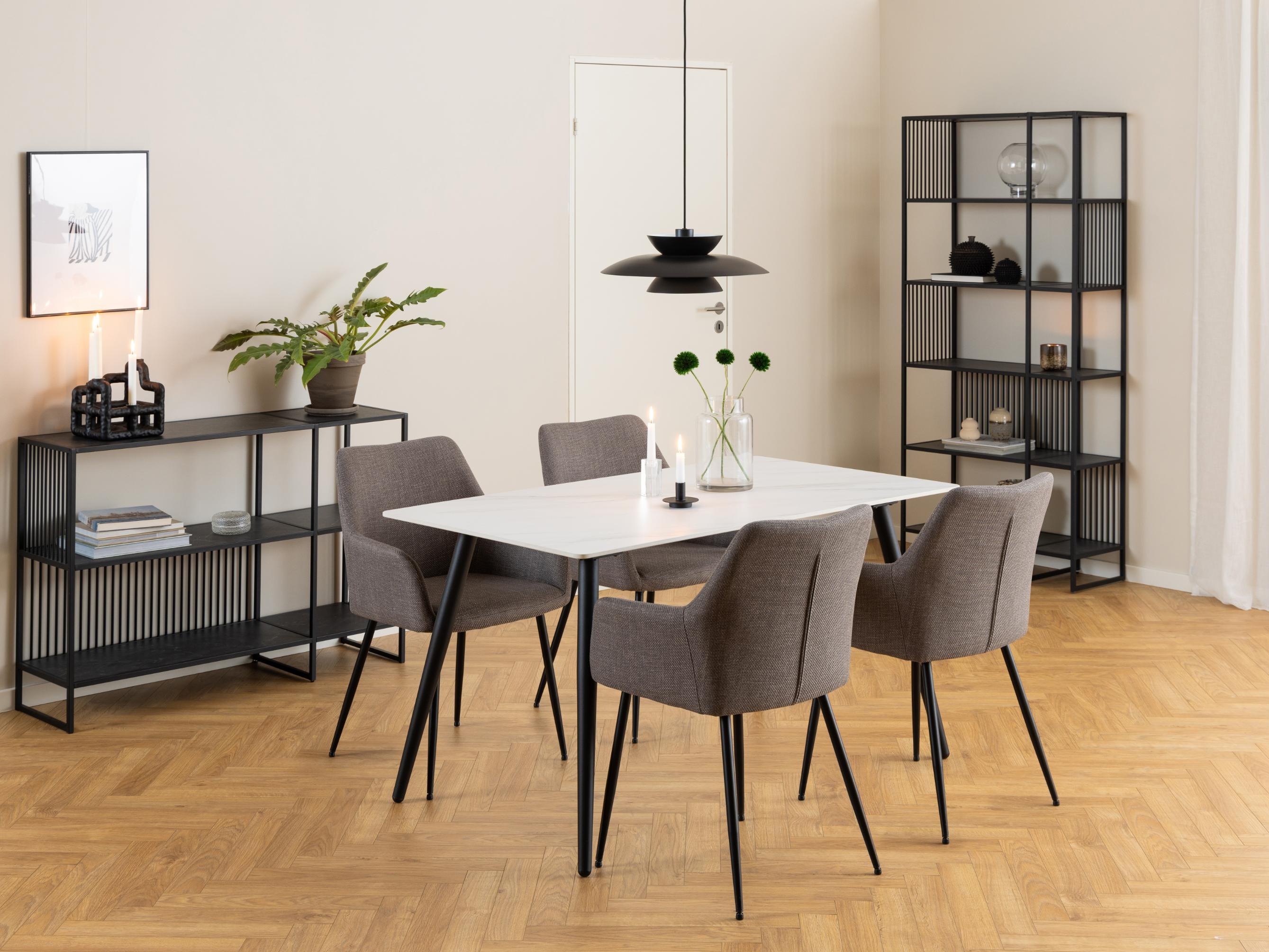 Маса Norsica 588 (Бял мрамор)