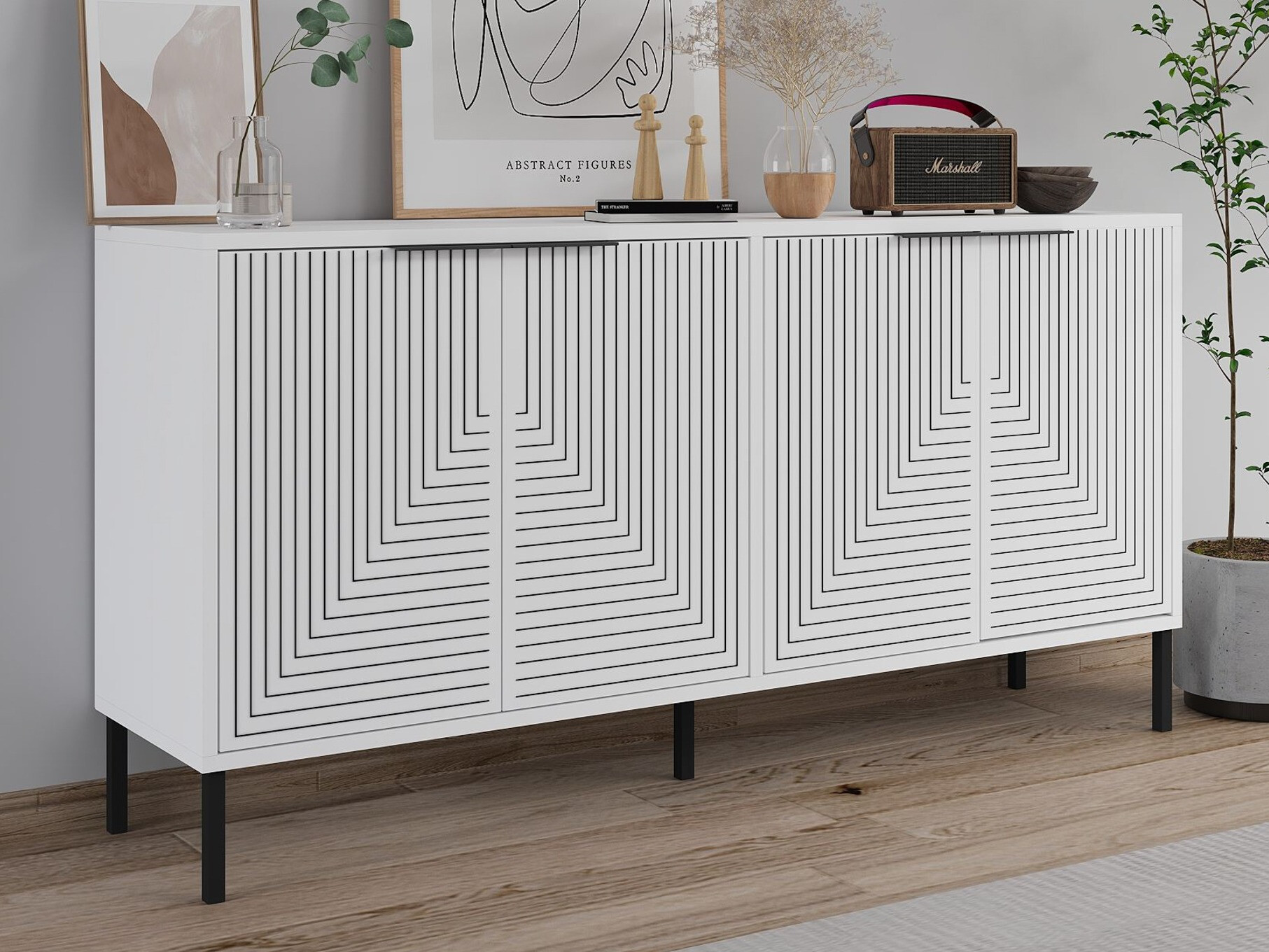 Шкаф Kailua 2704 (Бял)