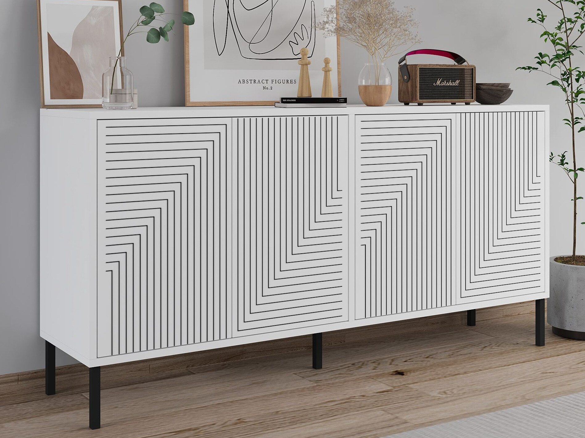 Шкаф Kailua 2707 (Бял)