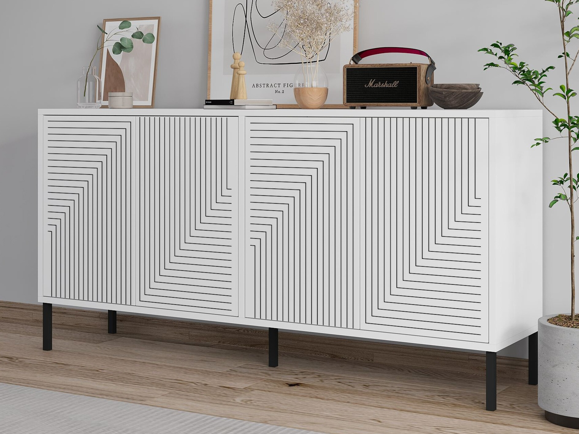 Шкаф Kailua 2707 (Бял)