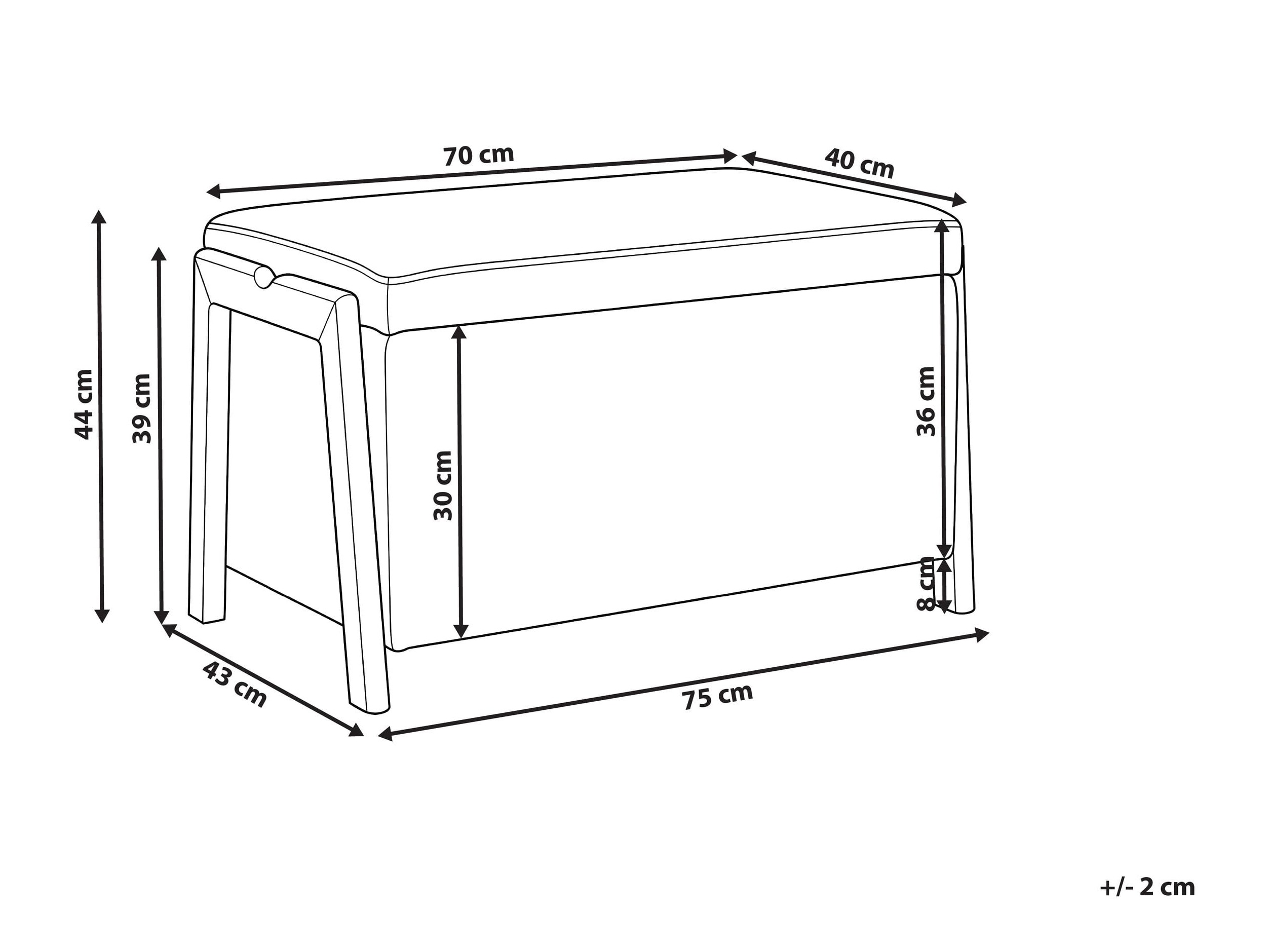 Табуретка Berwyn 2915 (Bordeaux)
