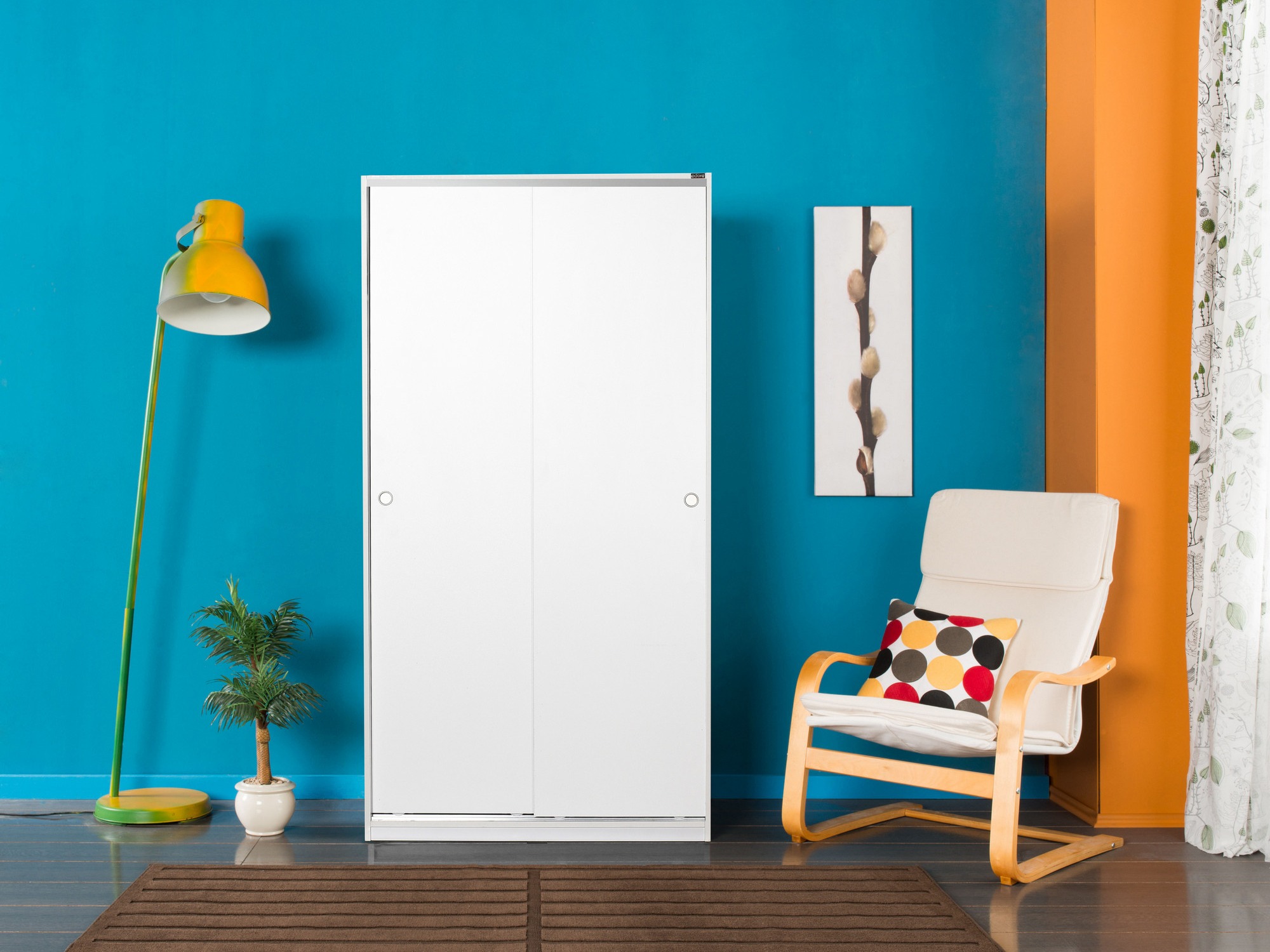 Гардероб Kailua 2708 (Бял)