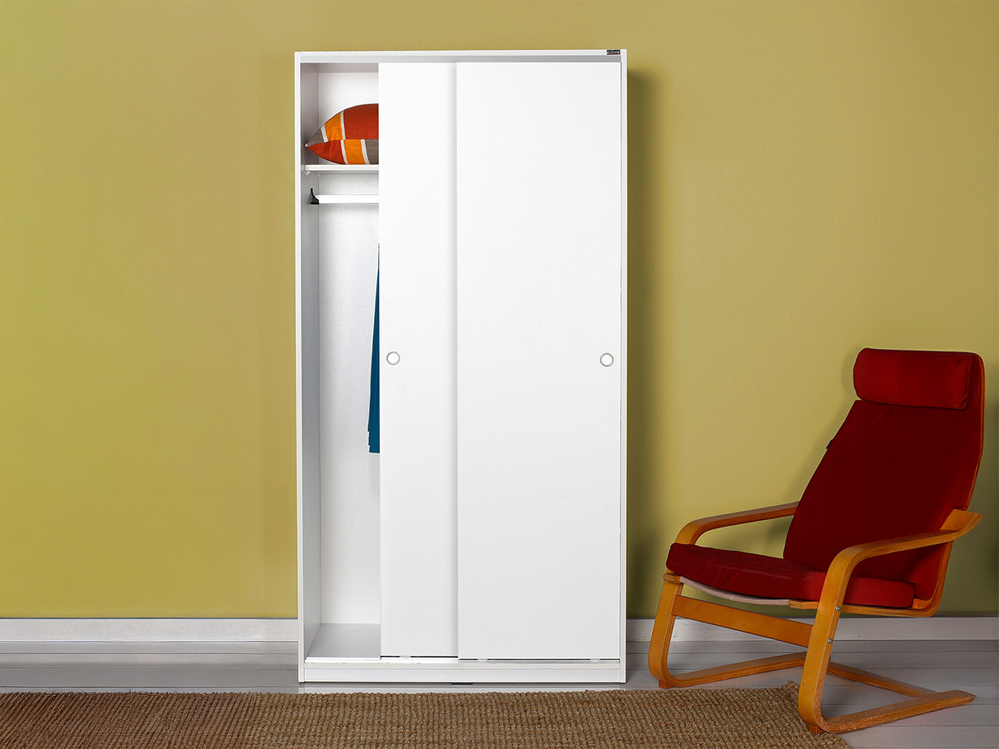 Гардероб Kailua 2708 (Бял)