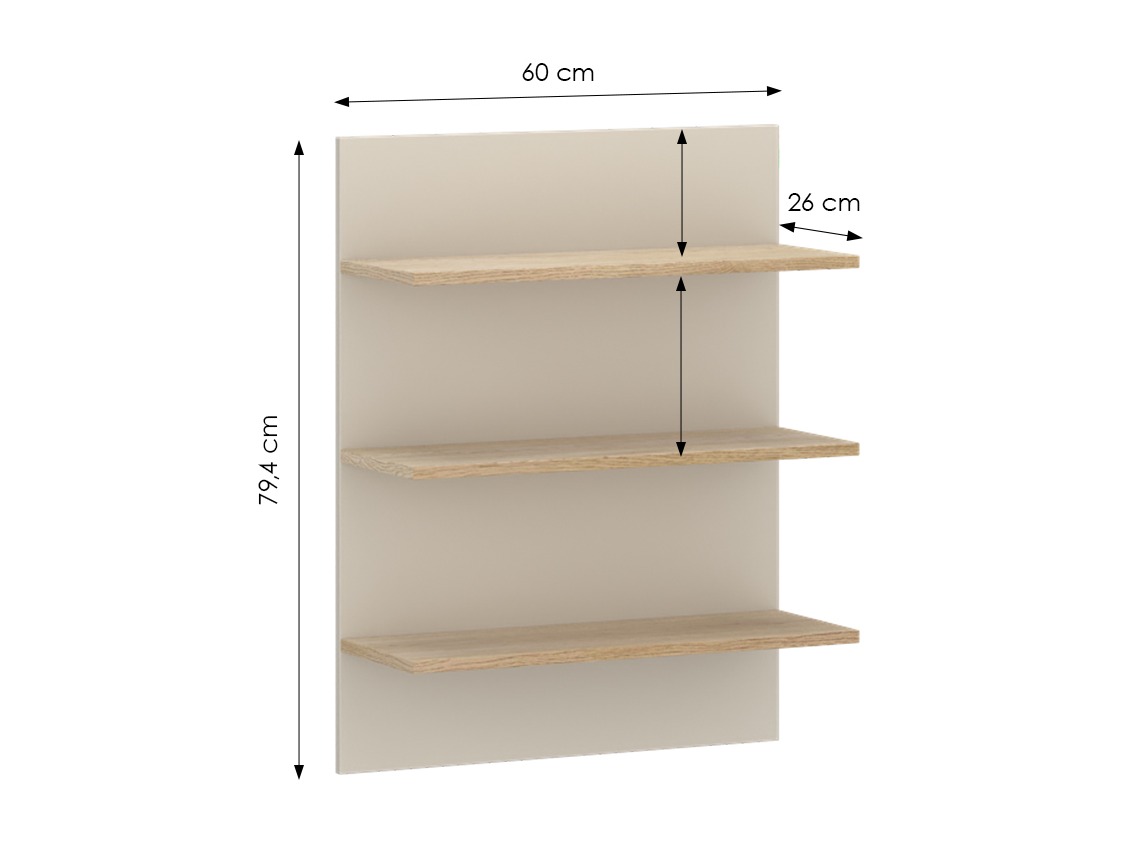 Стенна етажерка Ontario 223