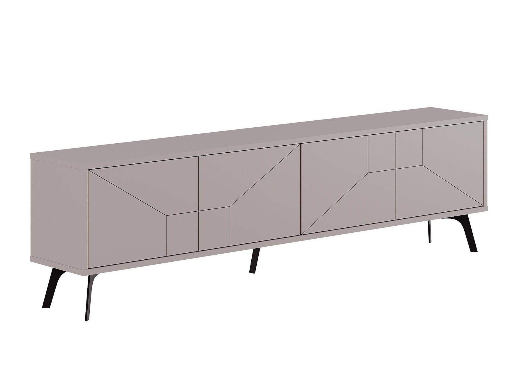 ТВ шкаф Kailua 1237 (Светлокафяво)