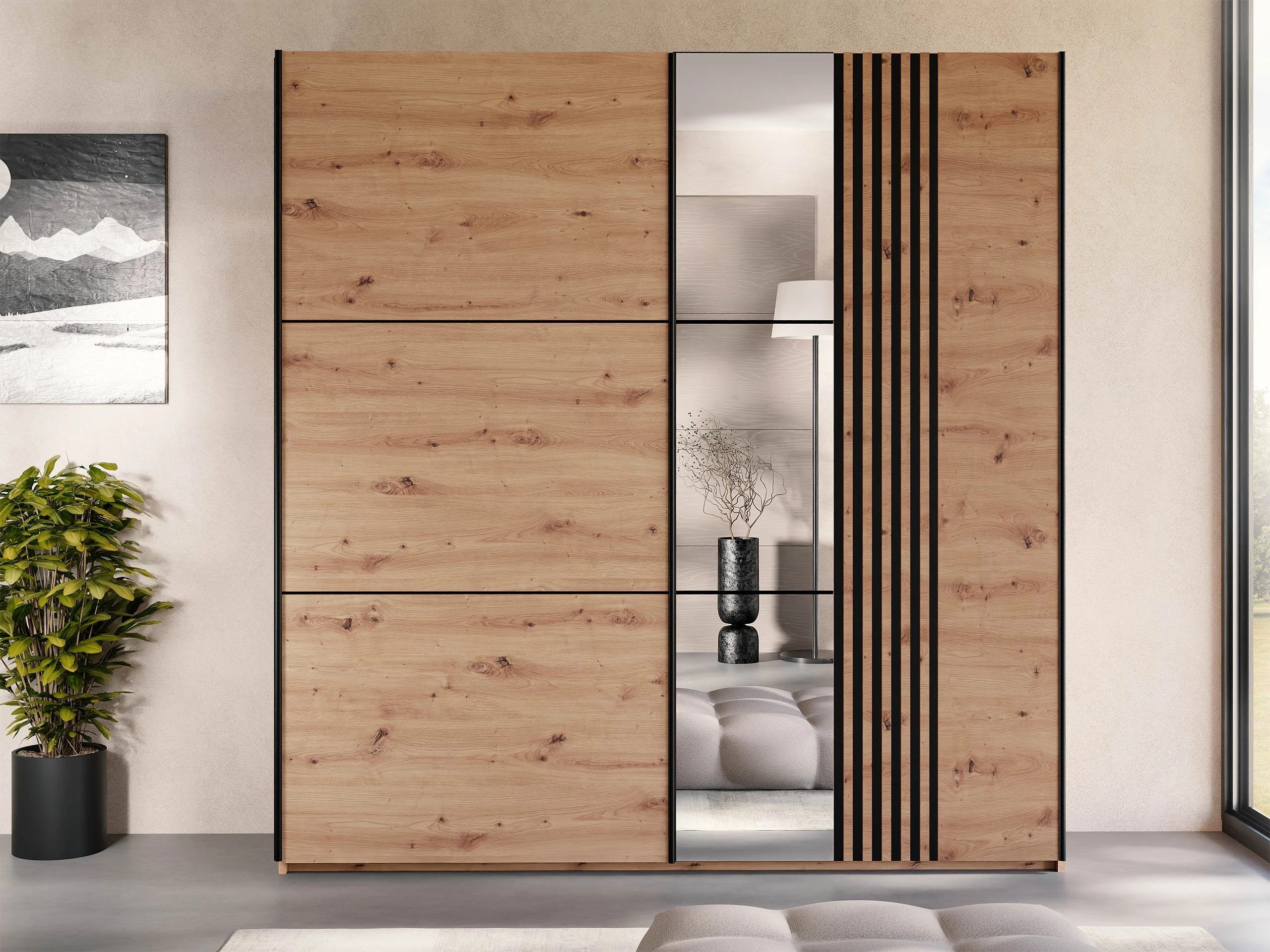 Гардероб Honolulu 253 (Artisan дъб)
