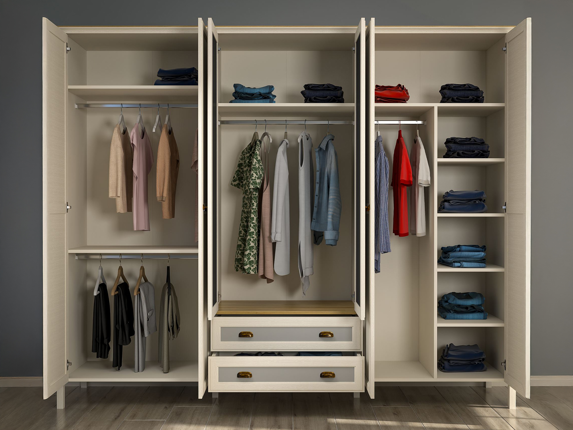 Гардероб Melvero 104