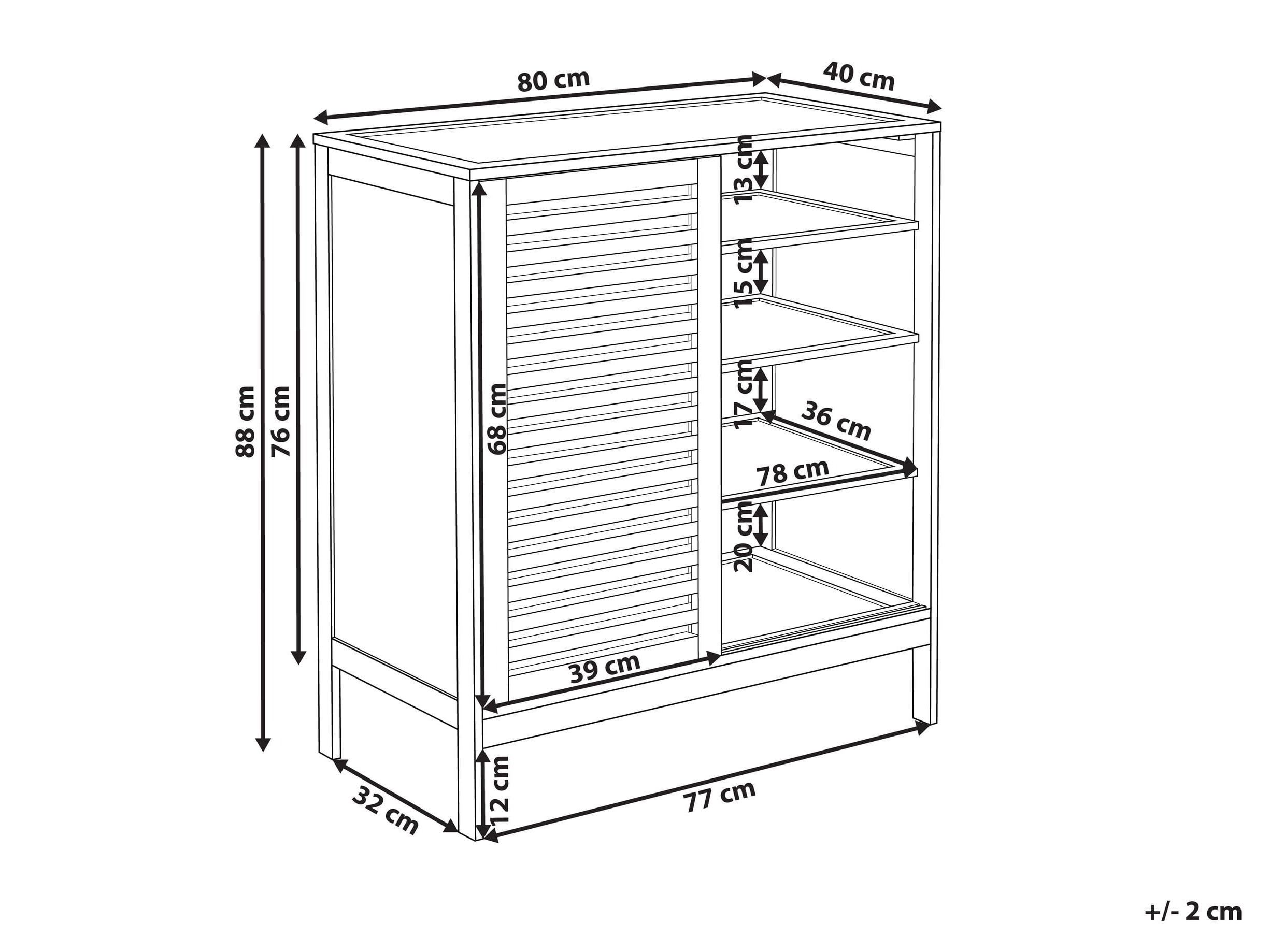 Етажерка за обувки Berwyn 2921