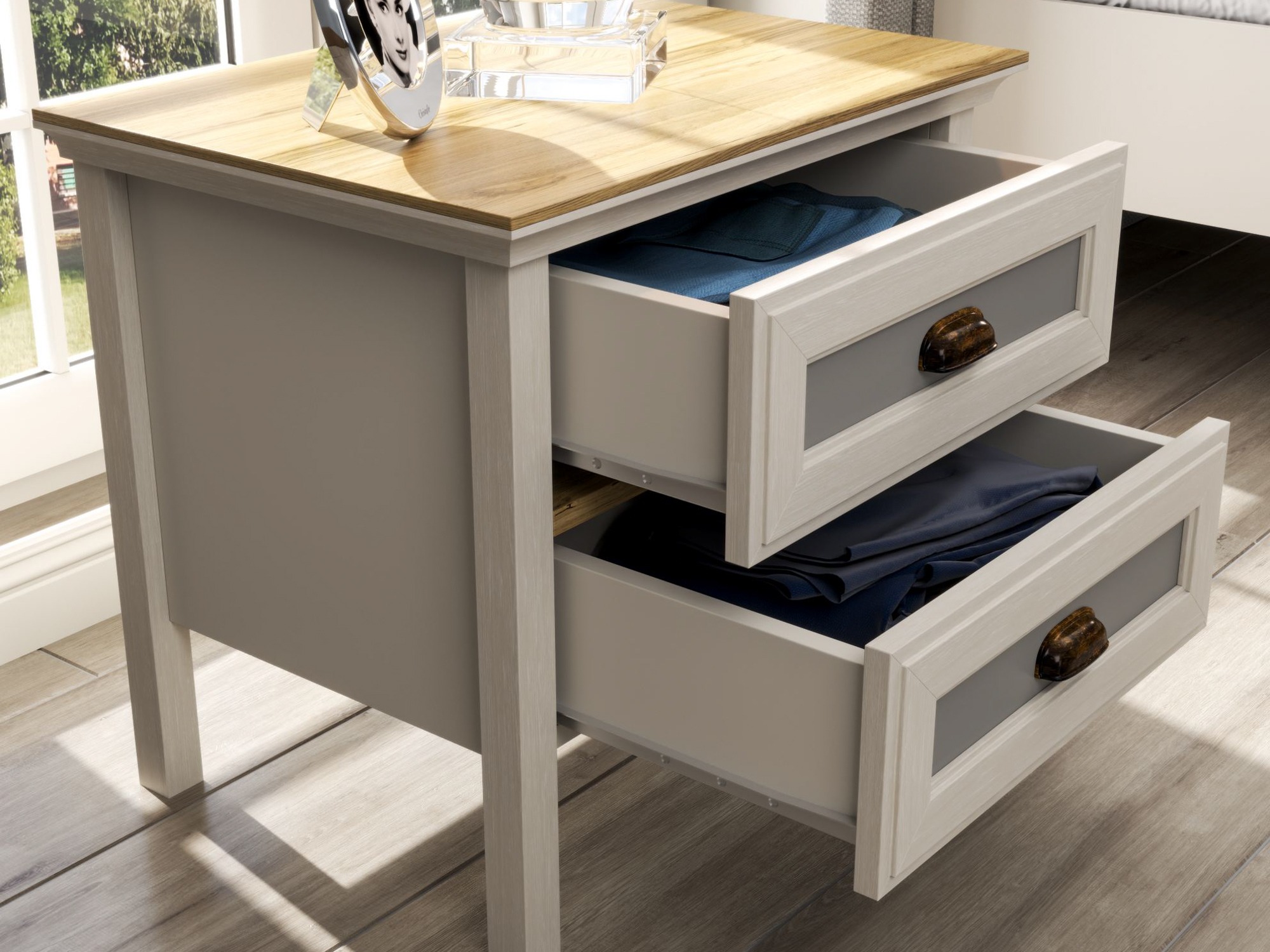 Нощно шкафче Melvero 121