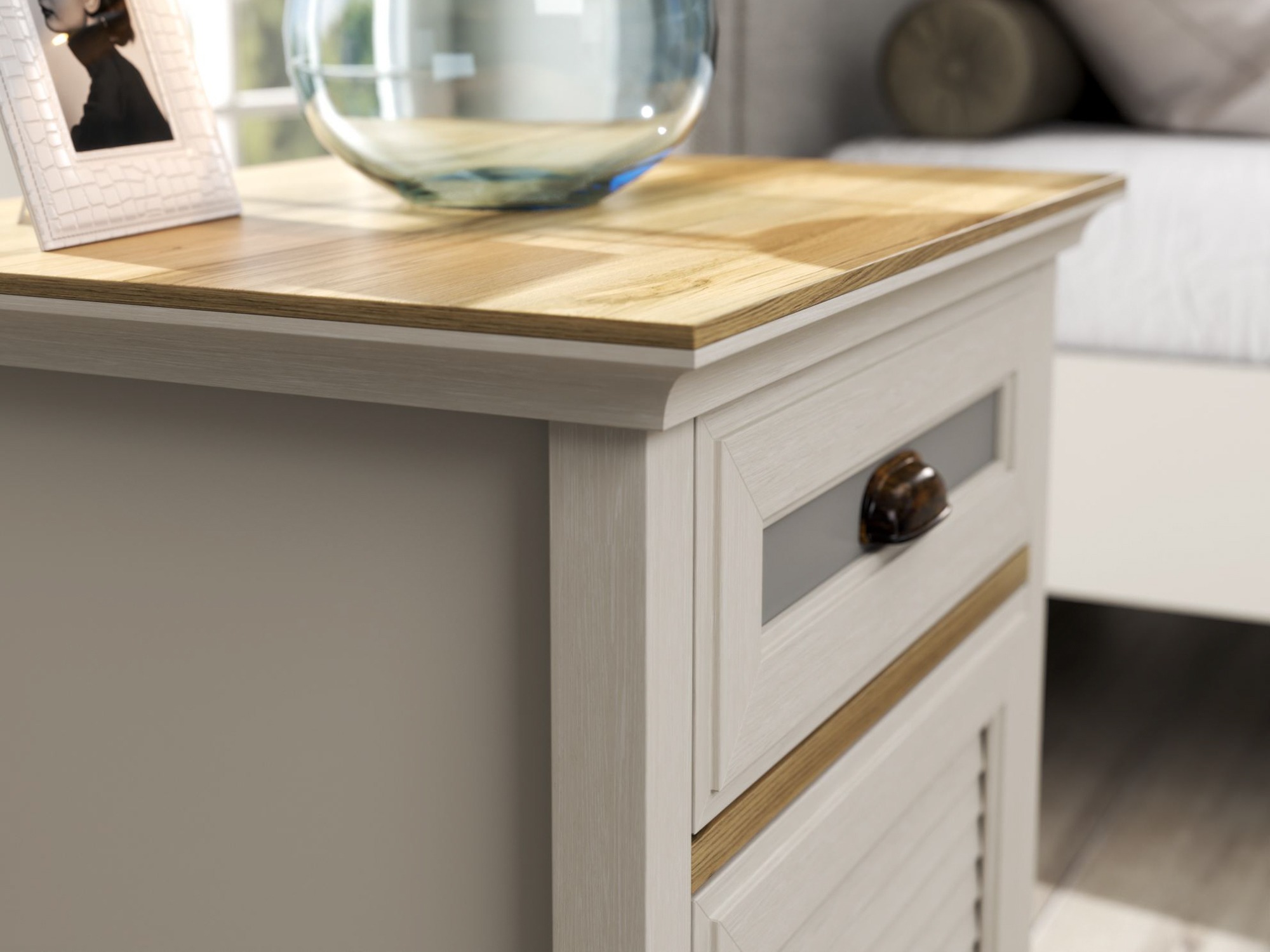 Нощно шкафче Melvero 122