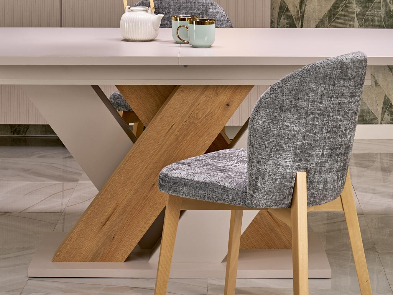 Маса Houston 2091 (Дъб + Кашмир)