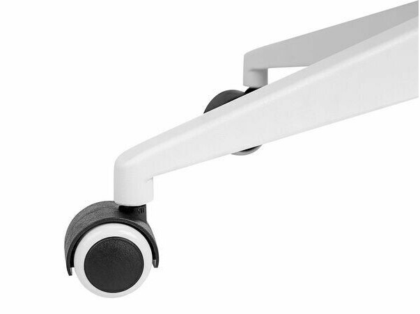 Офис стол Berwyn 208 (Бял + Роза)