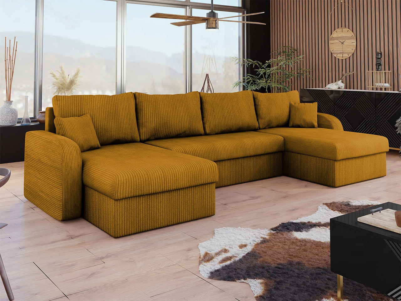 Ъглов диван Comfivo Melissa II (Poso 01)