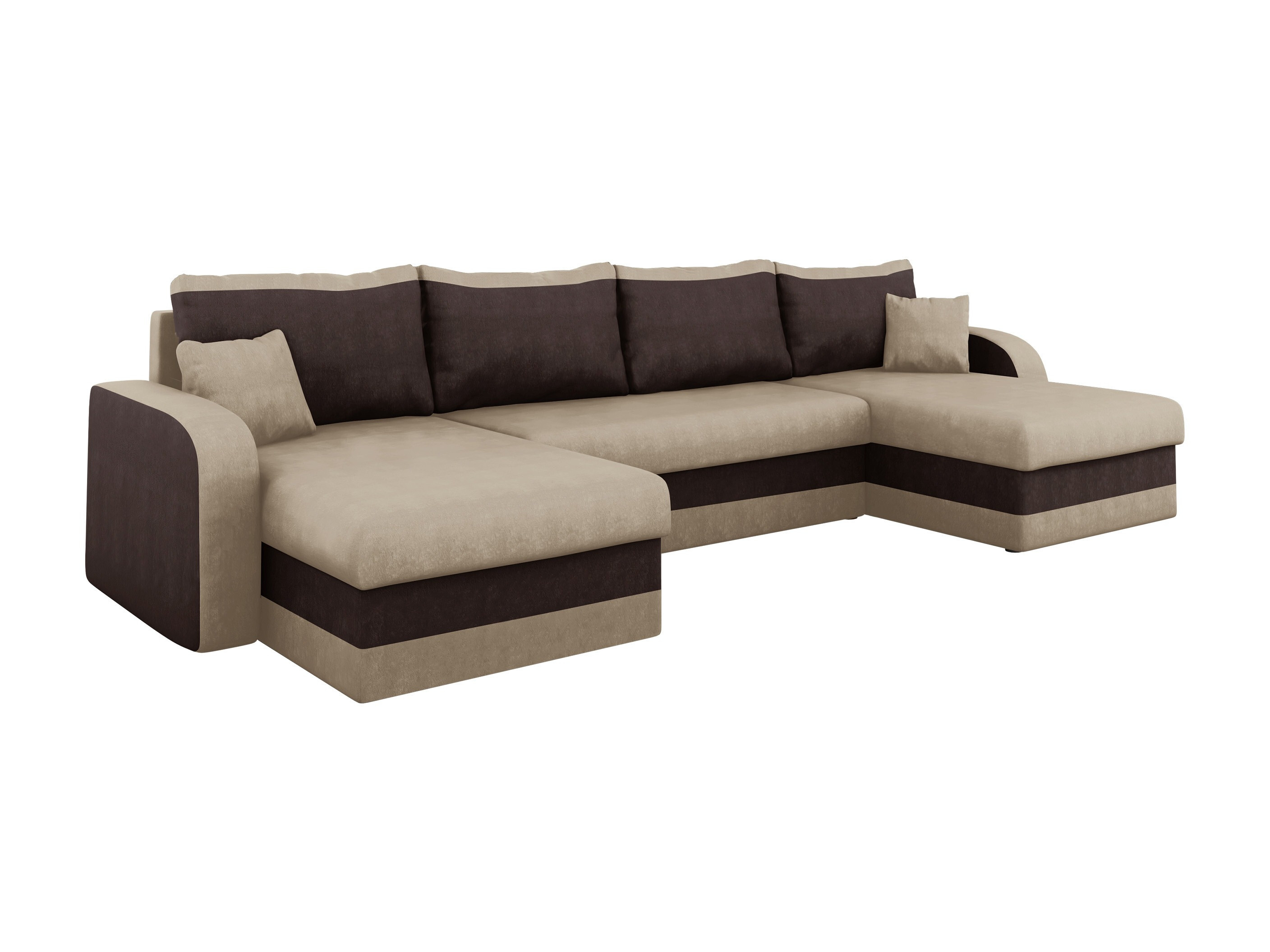 Ъглов диван Comfivo Melissa IV (Alova 07 + Alova 68)