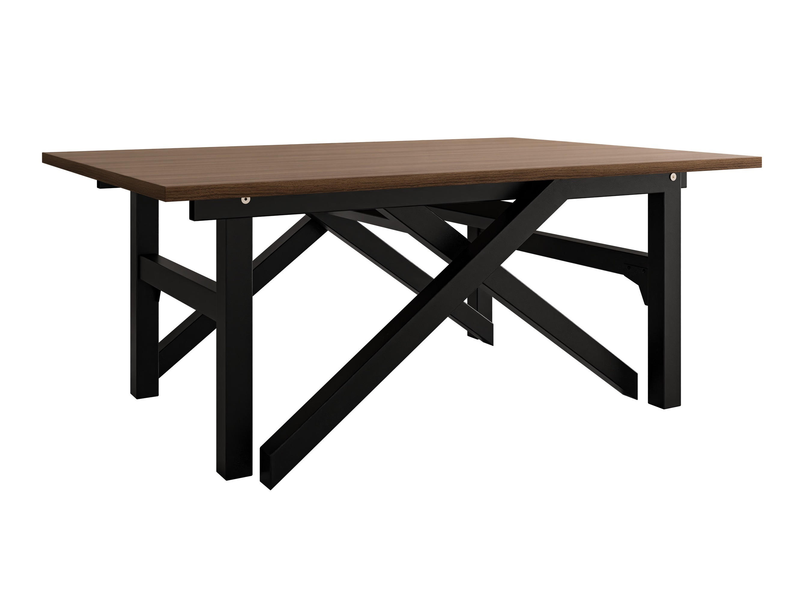 Трансформираща се масичка за кафе Oswego 151 (Орех + Черен)