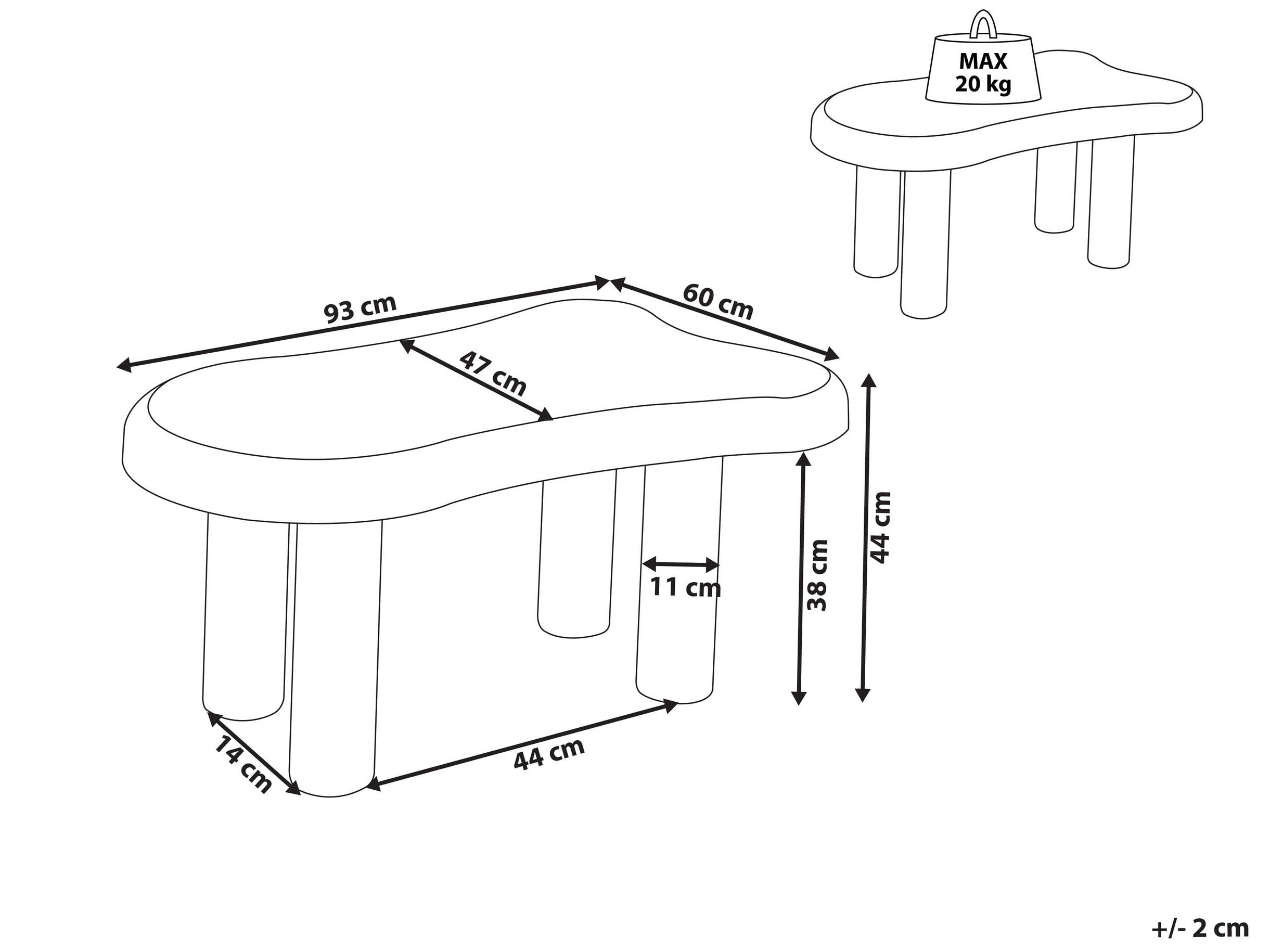 Масичка за кафе Berwyn 2973